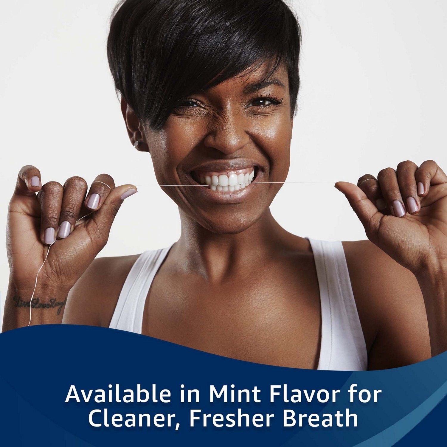 slide 5 of 5, CVS Health Mint Waxed Dental Floss, 50.3 M, 2 Ct, 1 ct