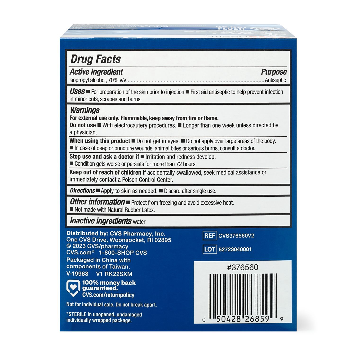 slide 2 of 9, CVS Health Sterile Alcohol Prep Pads, 480 Ct, 1 ct