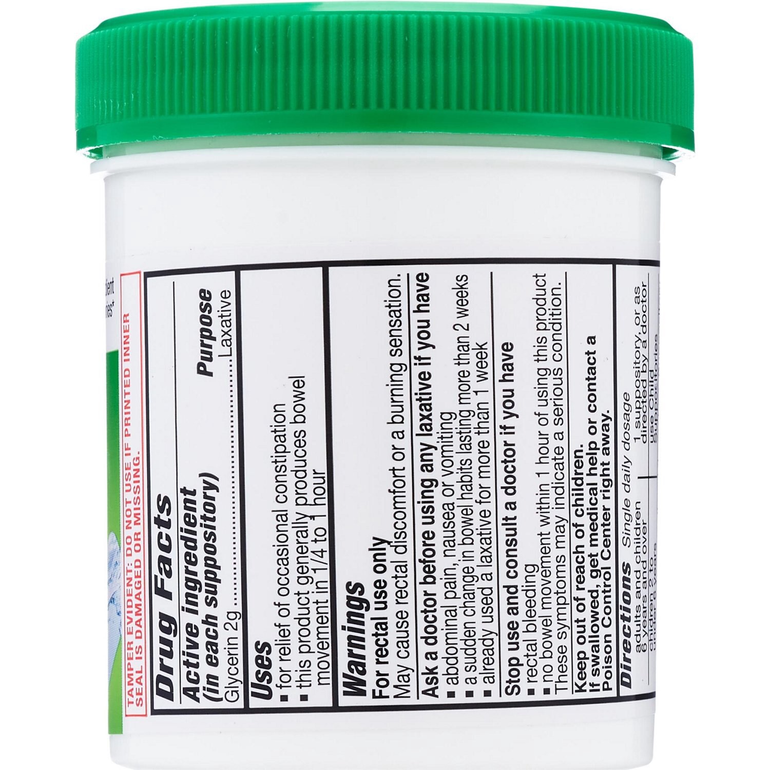 slide 2 of 5, CVS Health Glycerin Suppositories Adult Size, 25 Ct, 1 ct