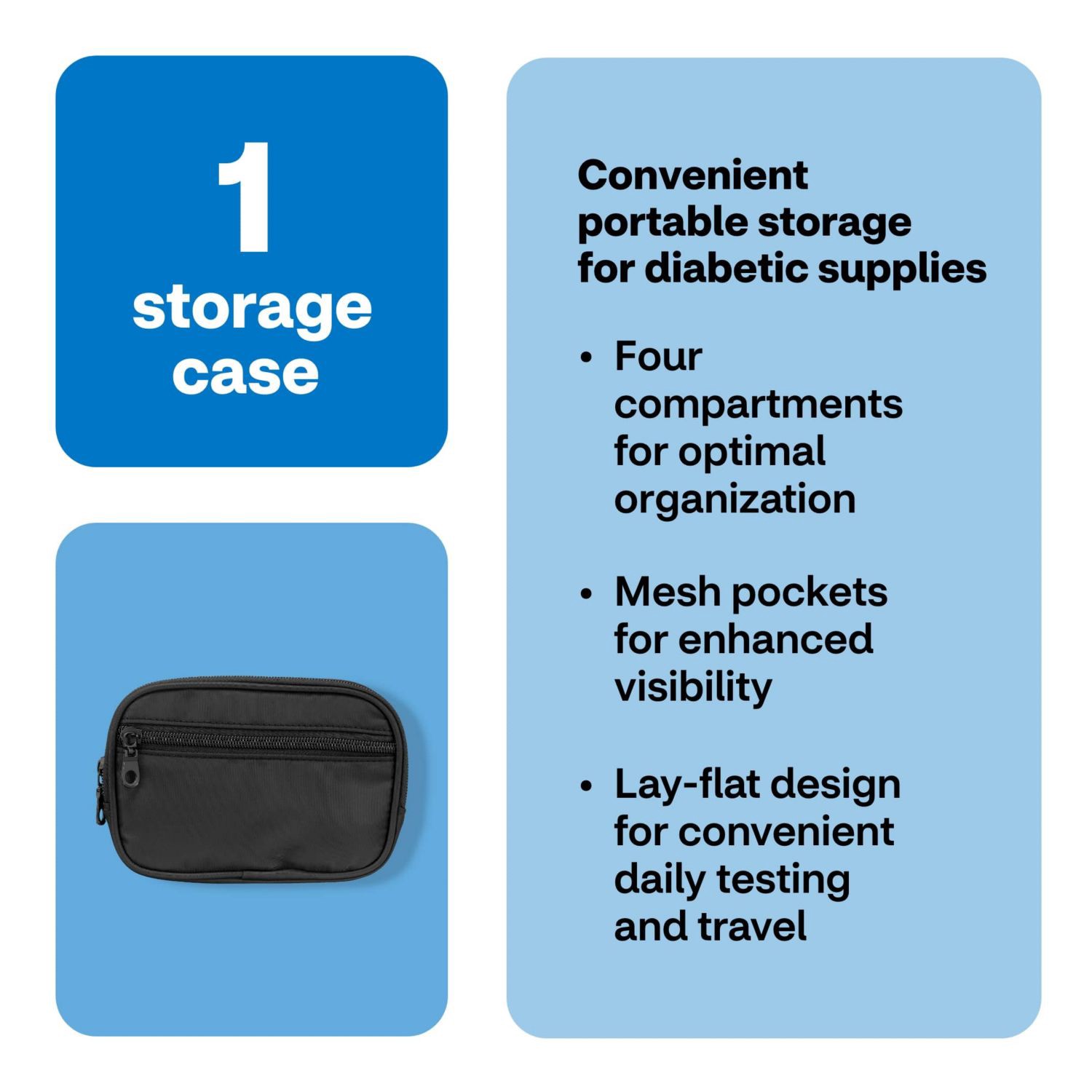 slide 9 of 9, CVS Health Diabetic Carry Case, 1 ct