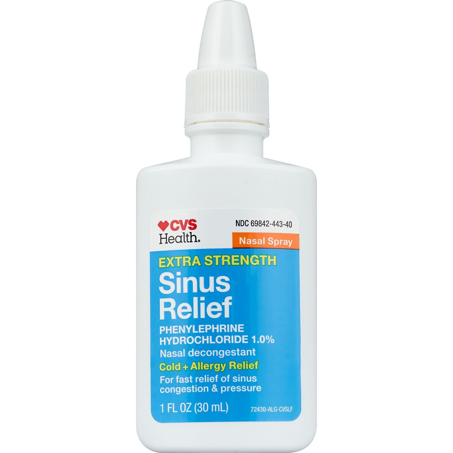 slide 2 of 6, CVS Health Extra Strength Sinus Relief Nasal Decongestant, 1 Oz, 1 ct