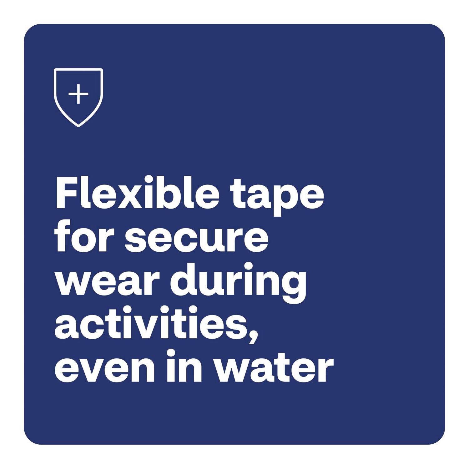 slide 8 of 8, Cvs Health Easy Tear Waterproof Adhesive Tape, 1 In X 5 Yd, 1 ct