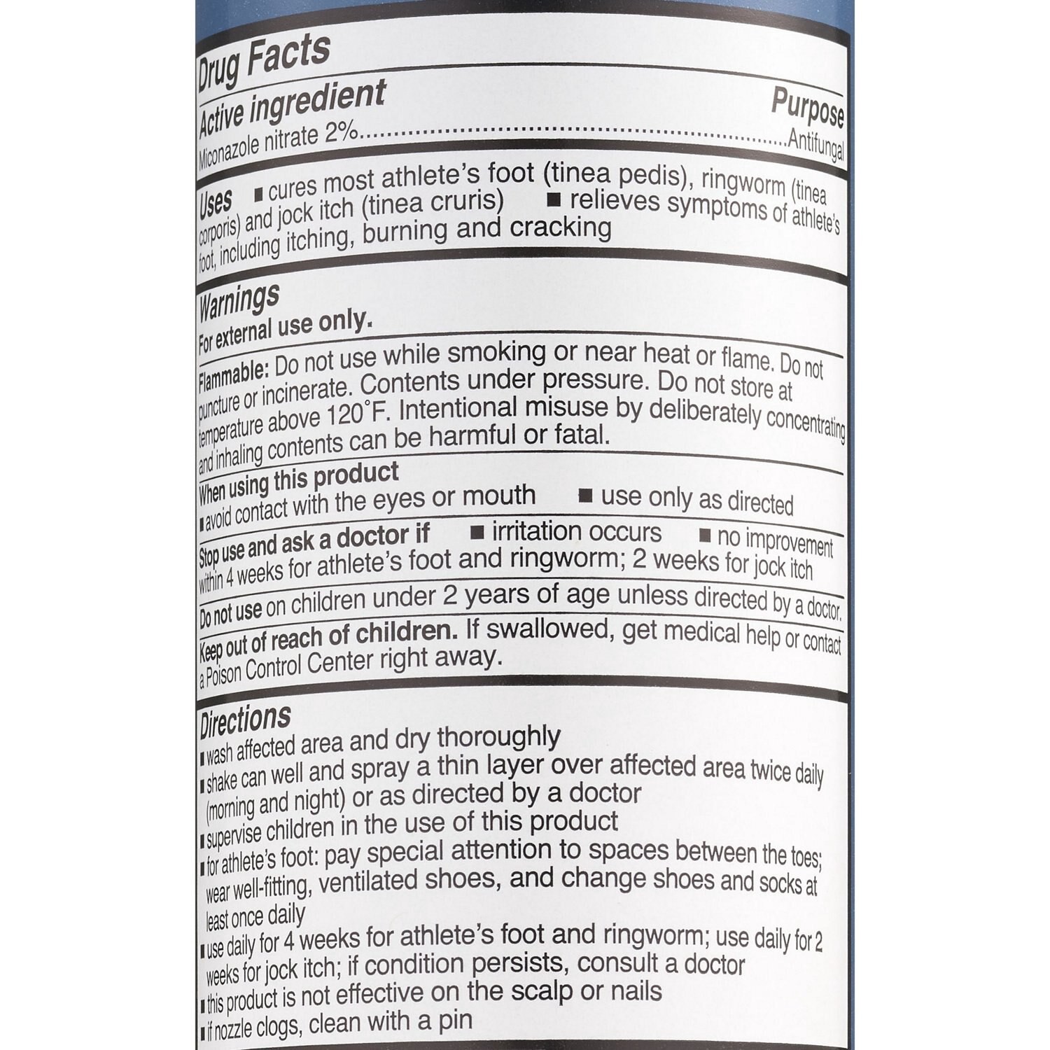 slide 2 of 5, CVS Health Athlete's Foot Powder Spray, 1 ct