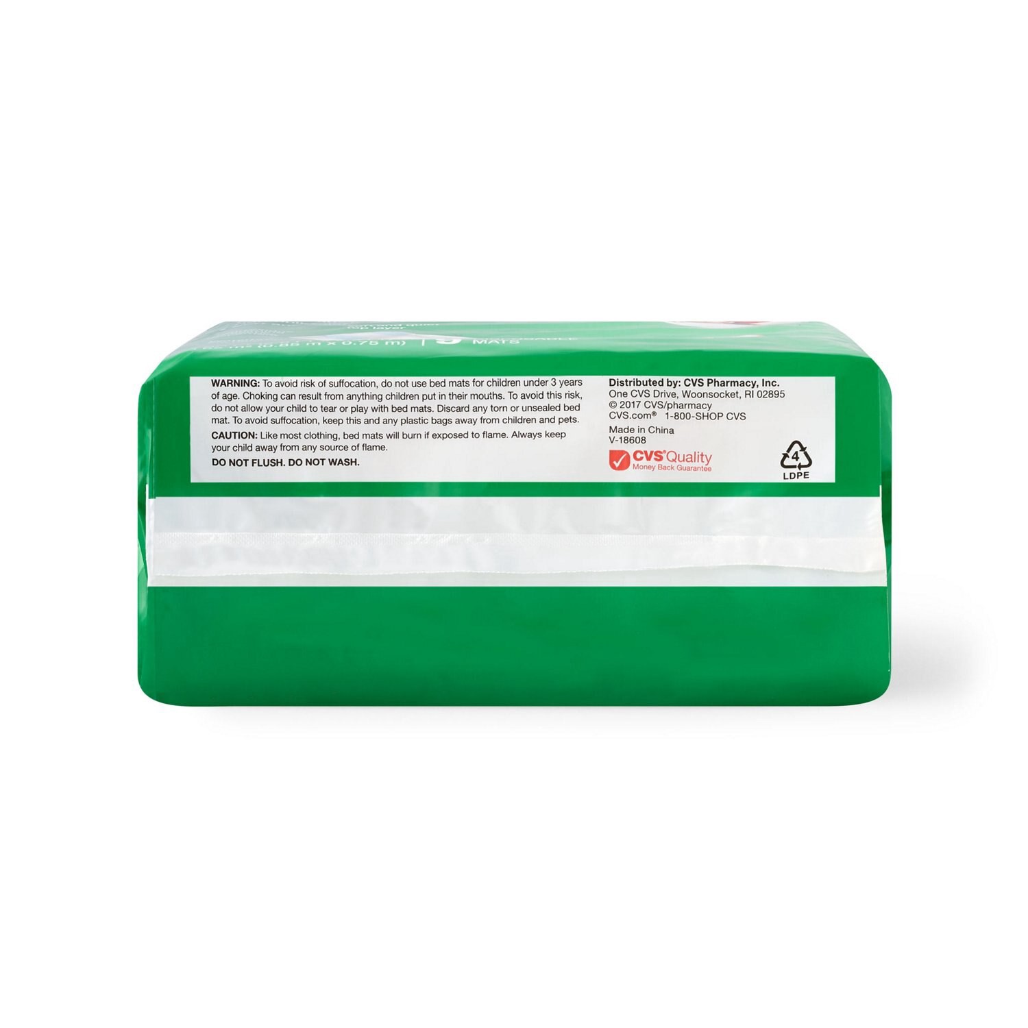 slide 2 of 5, CVS Health Disposable Bed Mats, 9 Ct, 1 ct