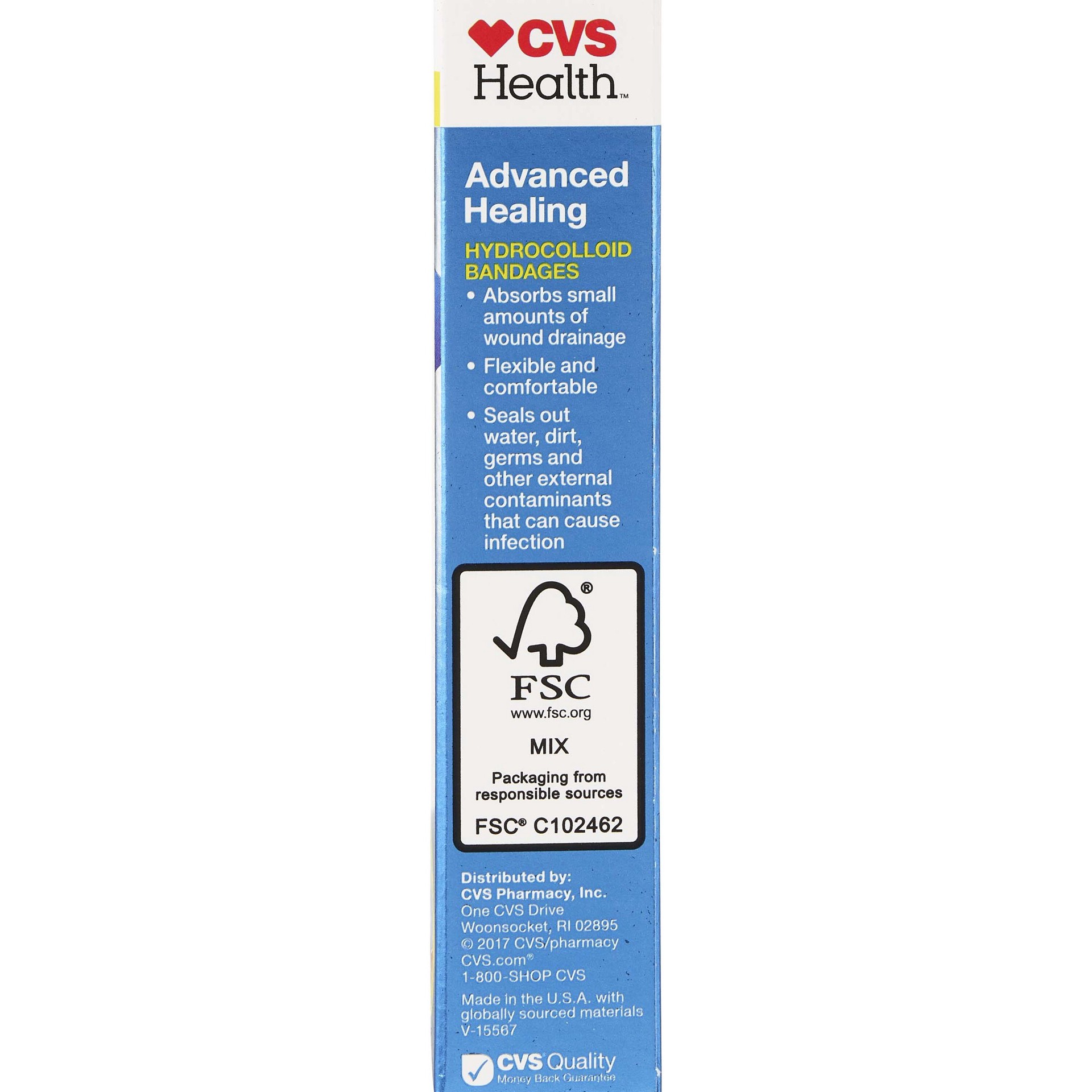 slide 2 of 9, CVS Health Advanced Healing Premium Bandages, Small, 10 Ct, 1 ct