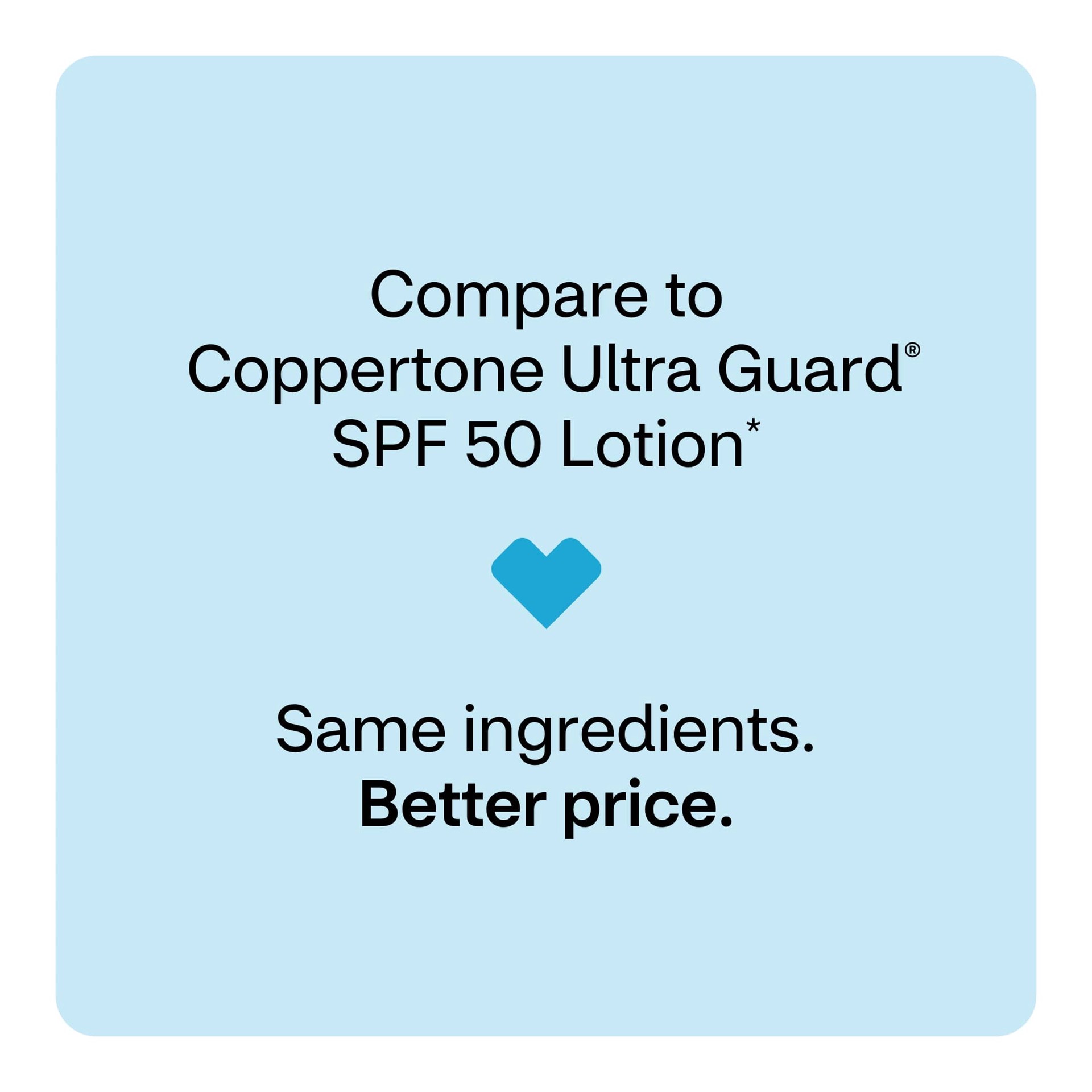 slide 6 of 9, CVS Health Broad Spectrum Sunscreen Lotion Spf 50, 8 Oz, 1 ct
