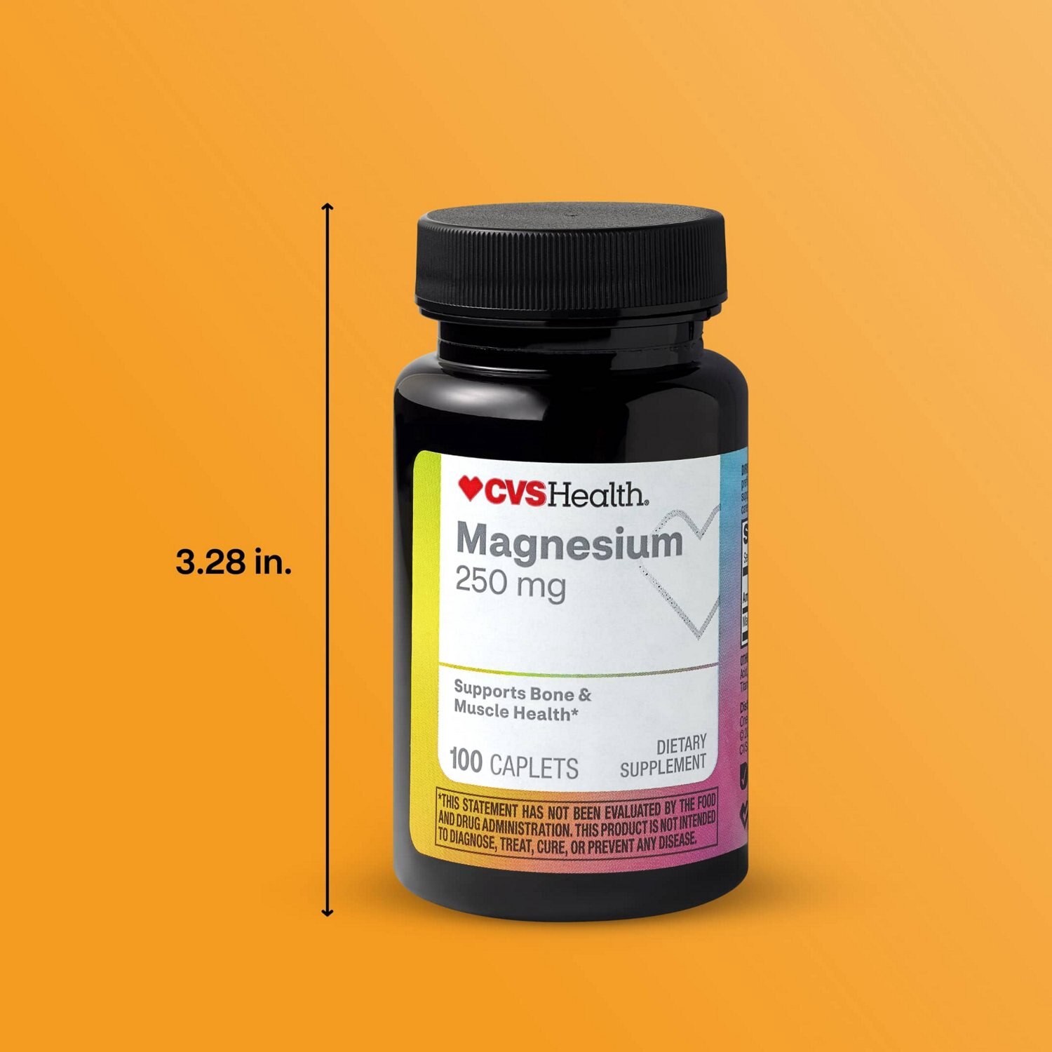 slide 8 of 11, CVS Health Magnesium Caplets, 100 Ct, 1 ct