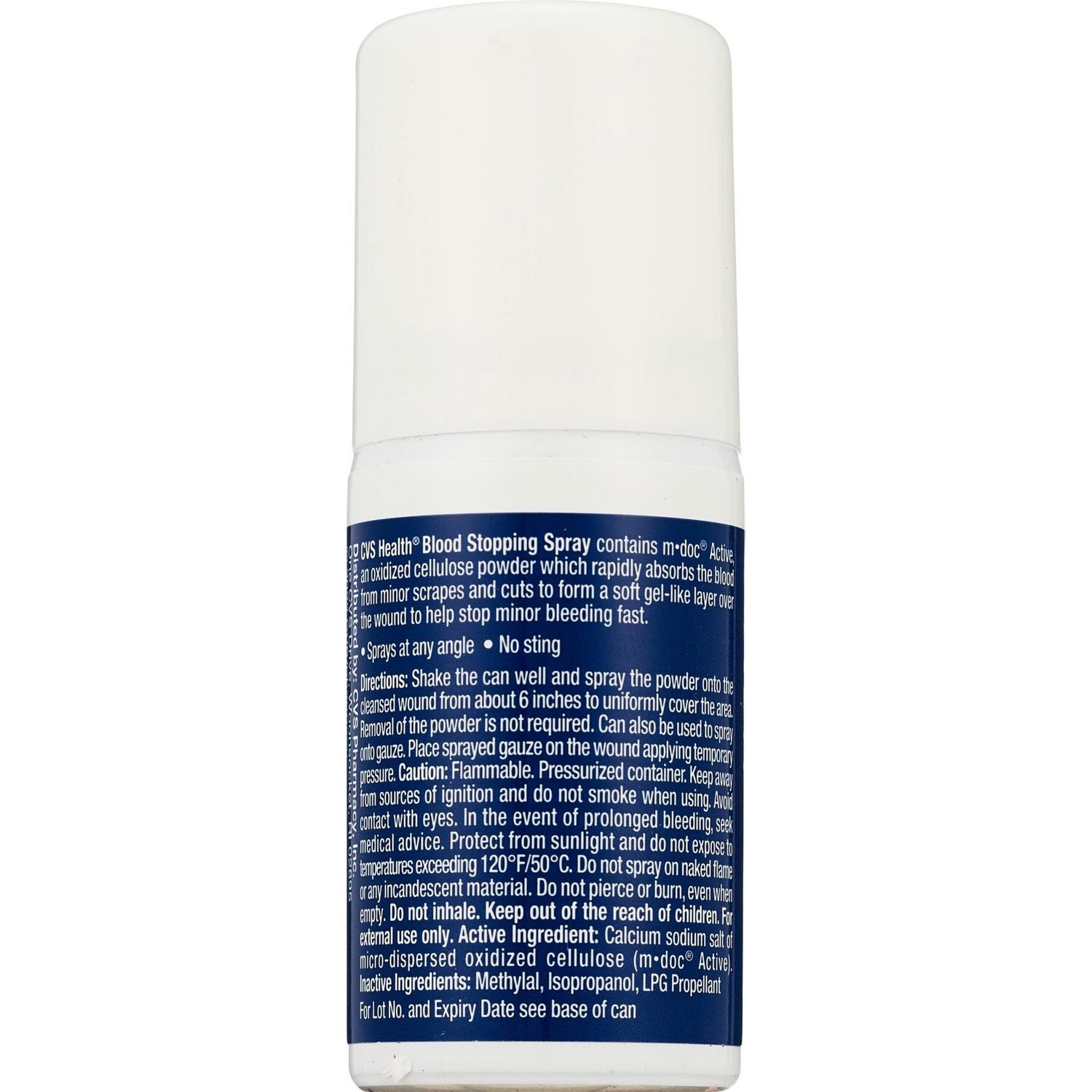 slide 2 of 4, CVS Health Blood Stopping Spray, 1.69 Oz, 1 ct