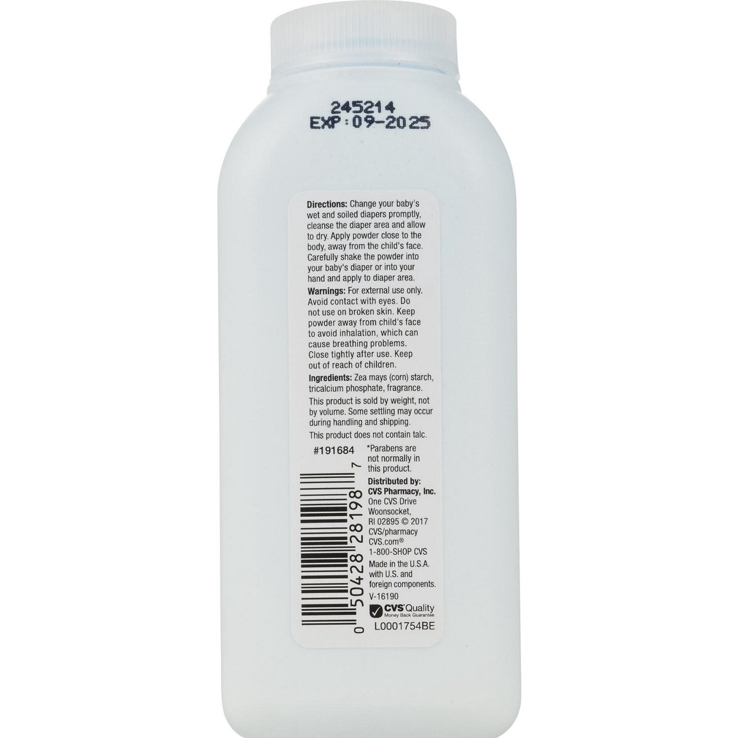 slide 2 of 2, Cvs Health Baby Powder, 4 Oz, 1 ct