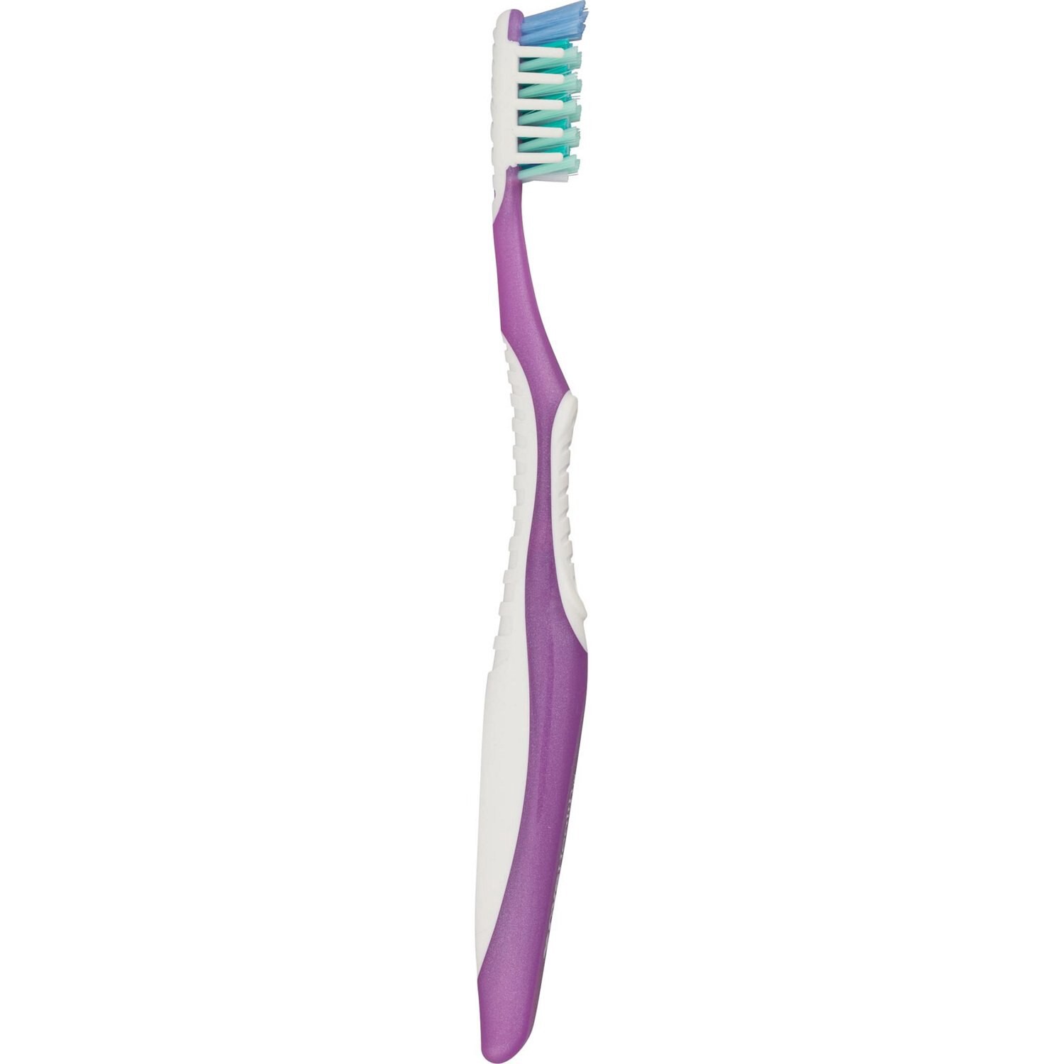 slide 5 of 6, CVS Health Cross Angle Multipro Toothbrush, Medium Bristle, 2 Ct, 1 ct
