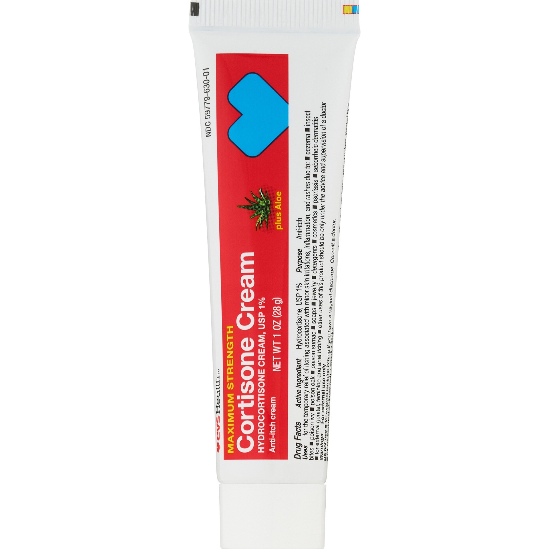 slide 3 of 9, Cvs Health Maximum Strength Cortisone Anti-Itch Cream Plus Aloe, 1 Oz, 1 ct