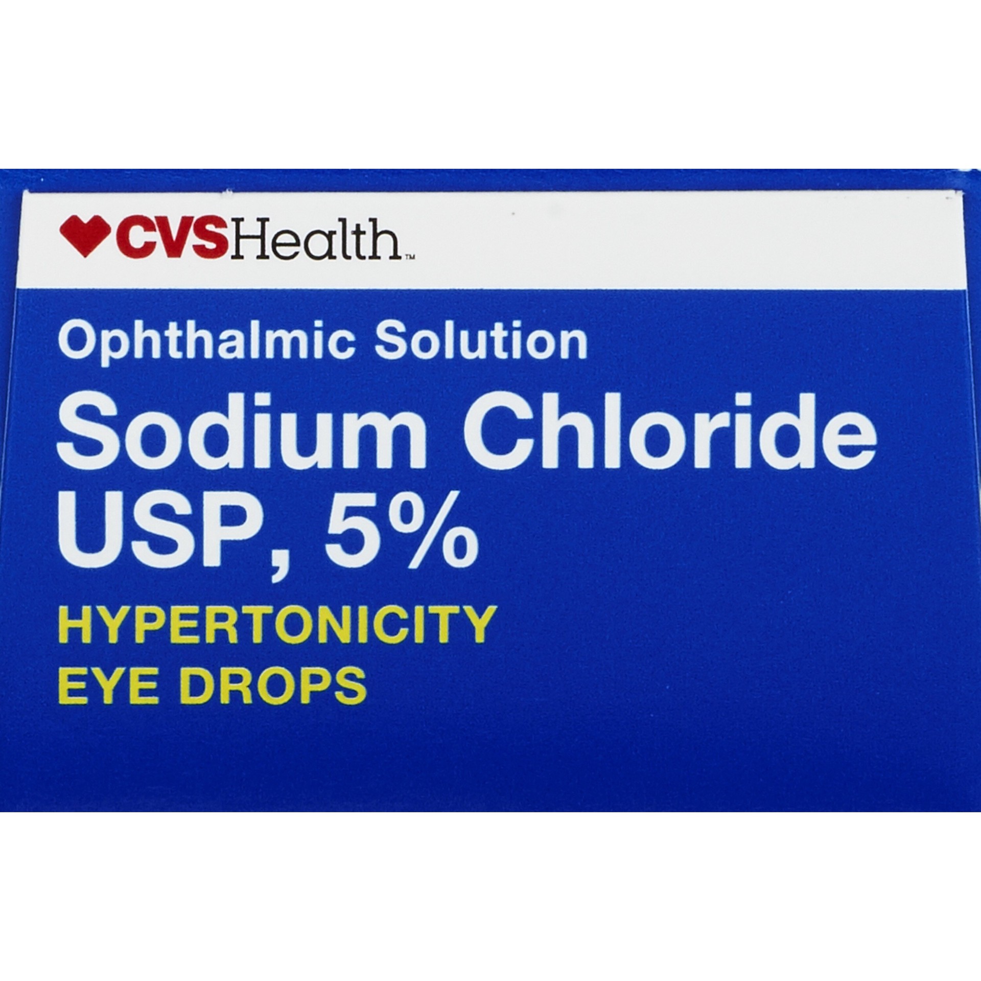 slide 2 of 7, CVS Health Hypertonicity Ophthalmic Solution Eye Drops, 0.5 Fl Oz, 1 ct