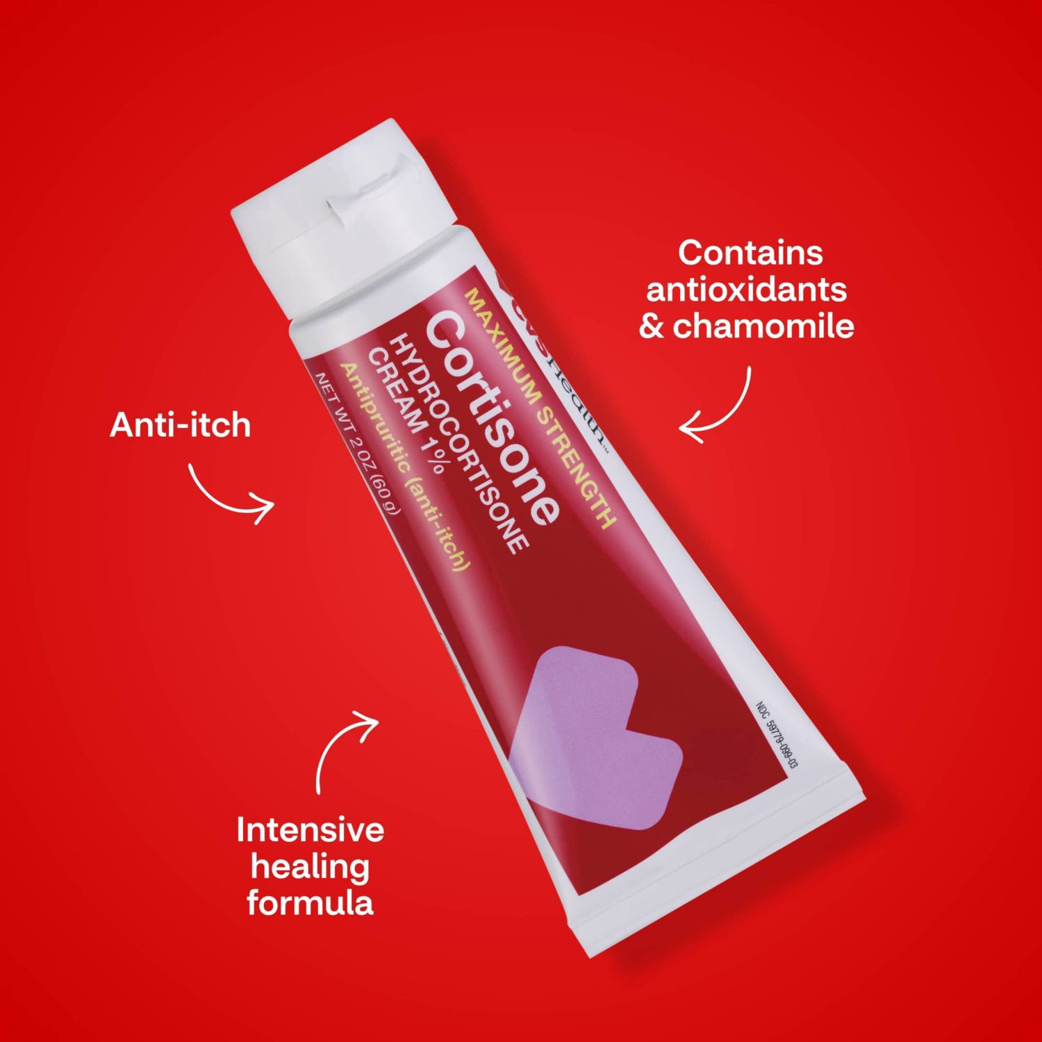 slide 4 of 7, CVS Health, Maximum Strength Cortisone Anti-Itch Cream, 2 Oz, 2 oz