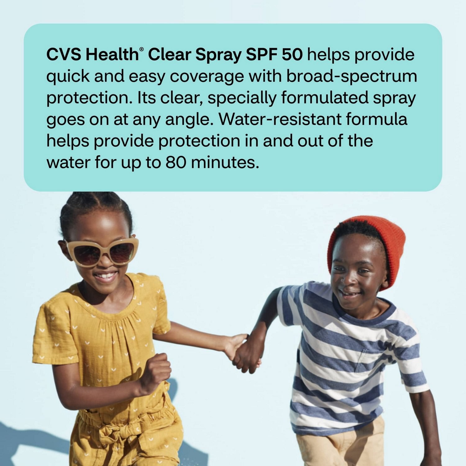 slide 6 of 9, CVS Health Kids Sunscreen Spray, Clear, 1 ct