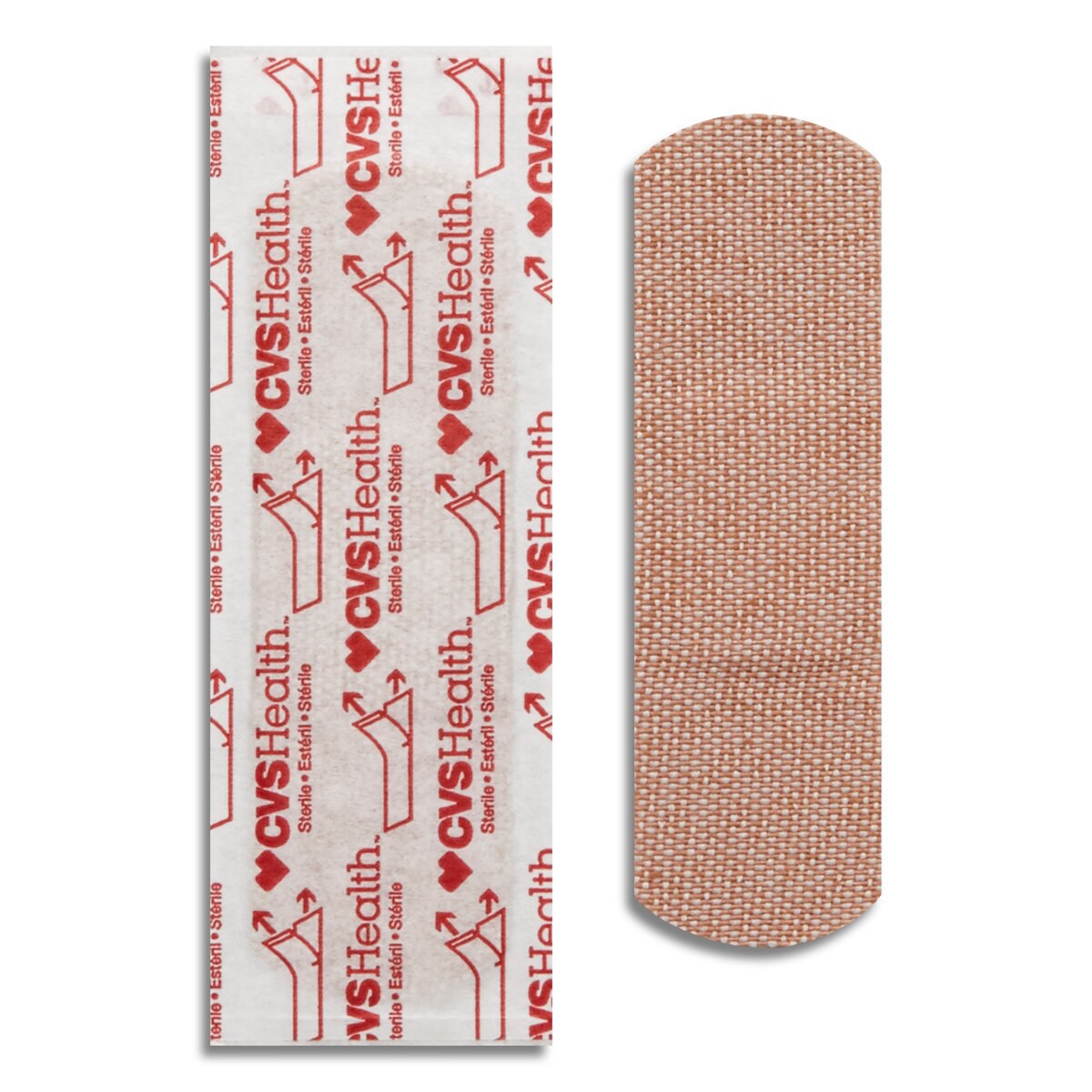 slide 7 of 11, CVS Health Heavy Duty Fabric Anti-Bacterial Bandages, One Size, 20 Ct, 1 ct