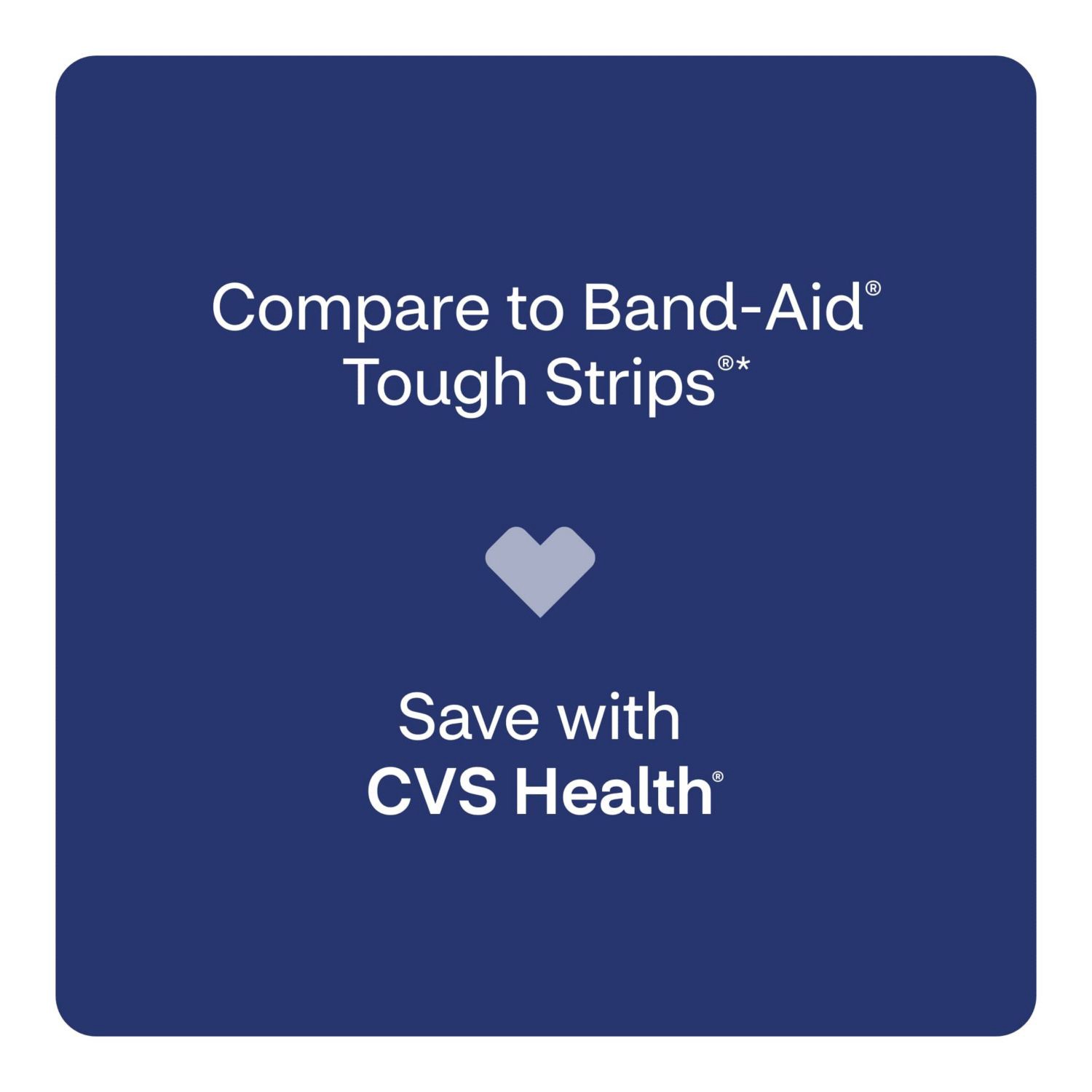 slide 9 of 11, CVS Health Heavy Duty Fabric Anti-Bacterial Bandages, One Size, 20 Ct, 1 ct