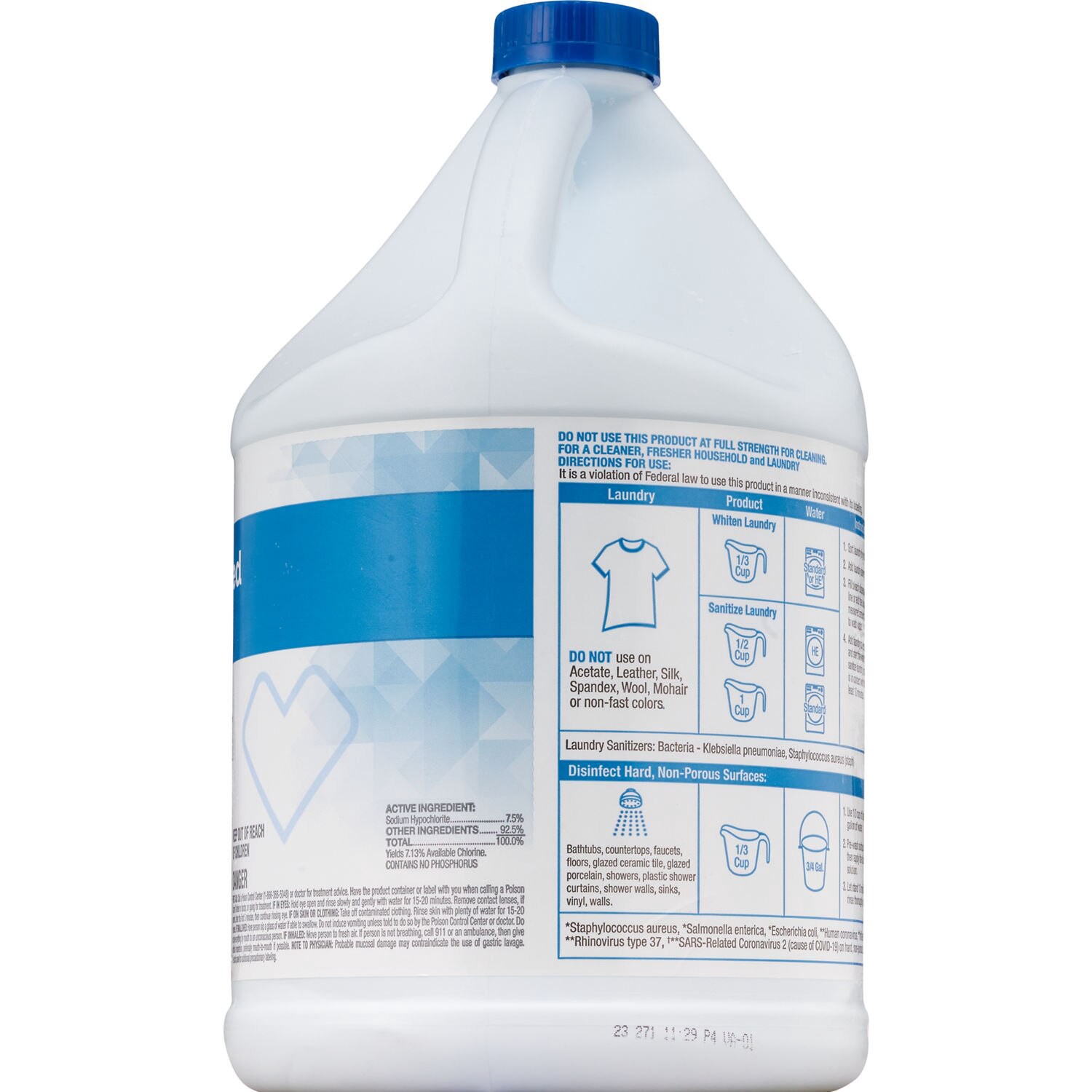 slide 4 of 4, A-1 Bleach A-1 Concentrated Bleach, 121 Oz, 121 oz