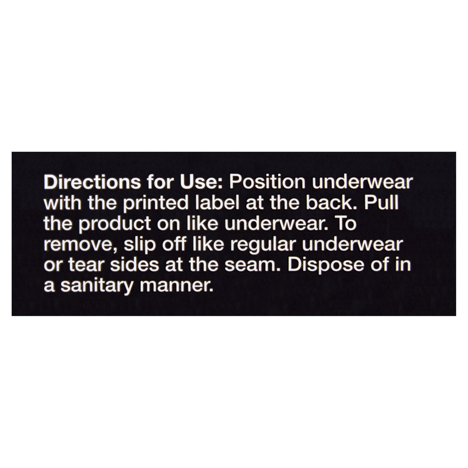 slide 3 of 3, CVS Health Men's Underwear Maximum Absorbency, S/M, 20 Ct, 1 ct