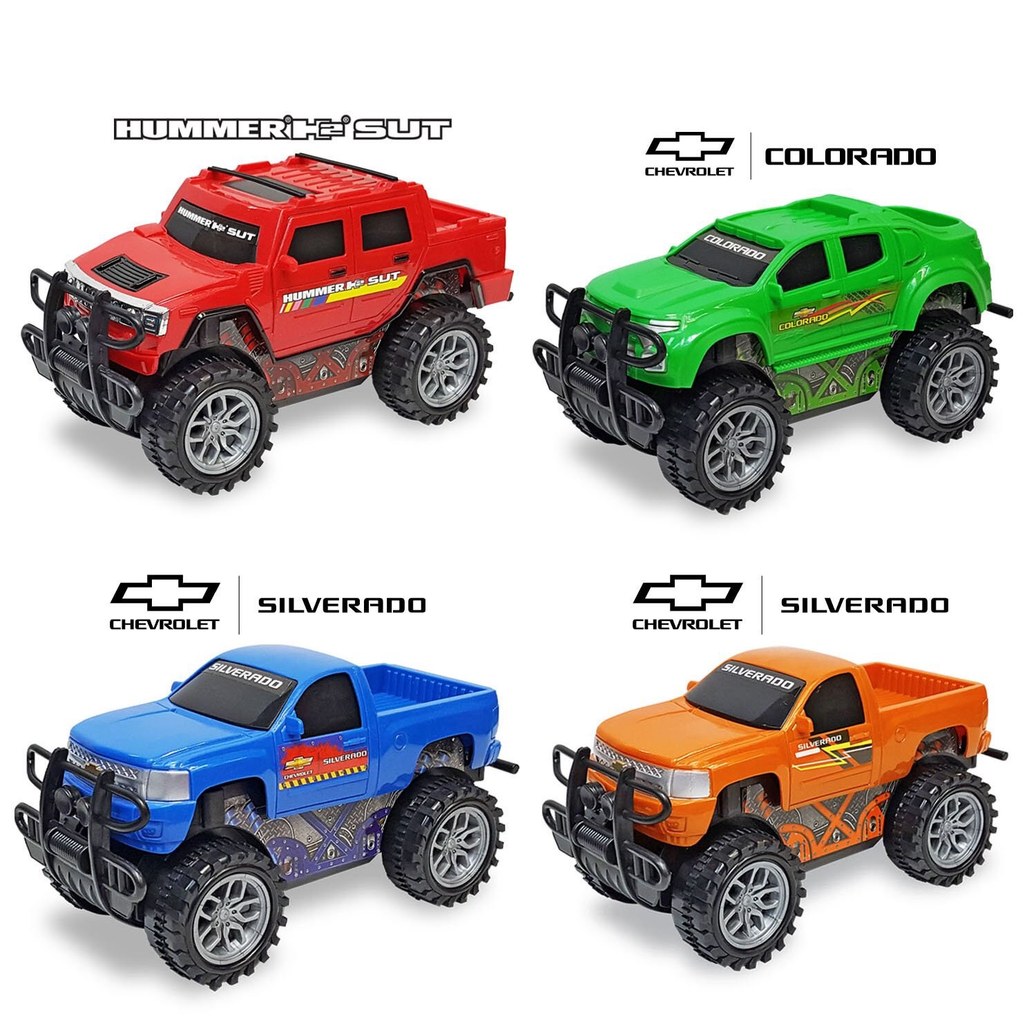 slide 4 of 6, NON BRAND 4 Pk Tough Truck , Licensed, 1 ct