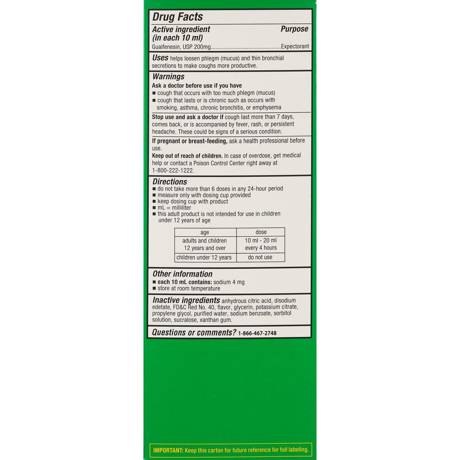 slide 8 of 8, CVS Health Non Drowsy Tussin Adult Chest Congestion, 8 Oz, 1 ct