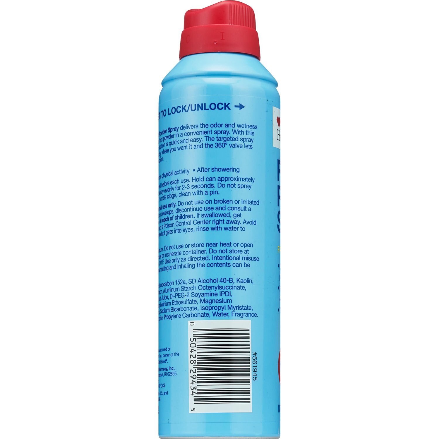 slide 3 of 3, CVS Health Foot Powder Spray, 7 Oz, 1 ct