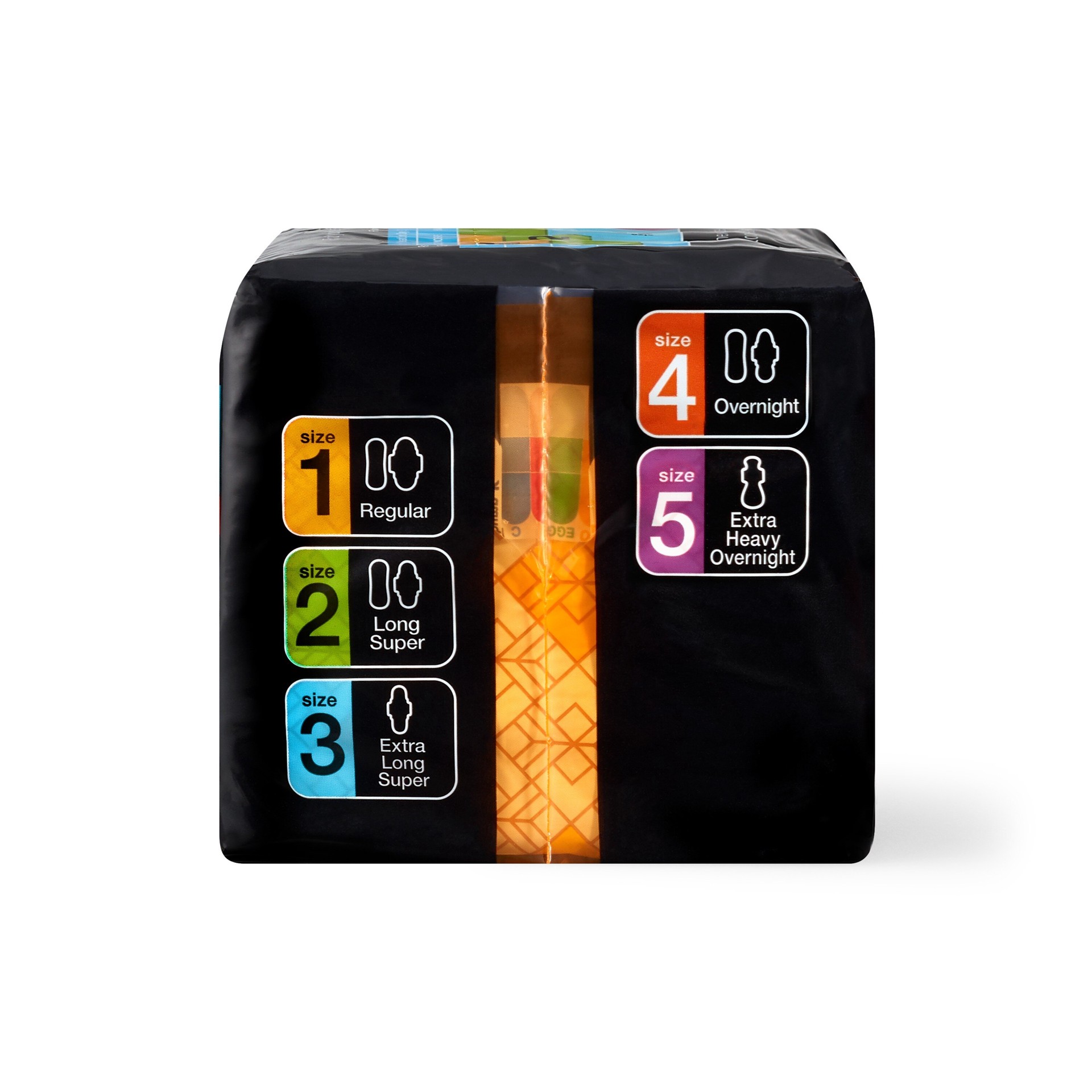 slide 4 of 7, CVS Health Ultra Thin Pads With Wings, Overnight, 14 Ct, 1 ct