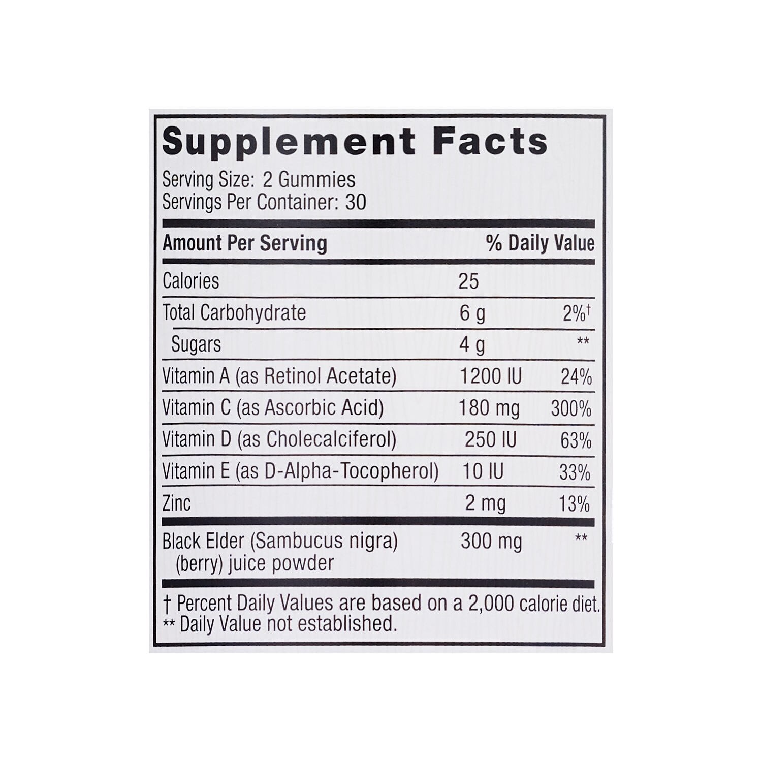 slide 2 of 2, CVS Health Black Elderberry Gummies, 60 Ct, 1 ct