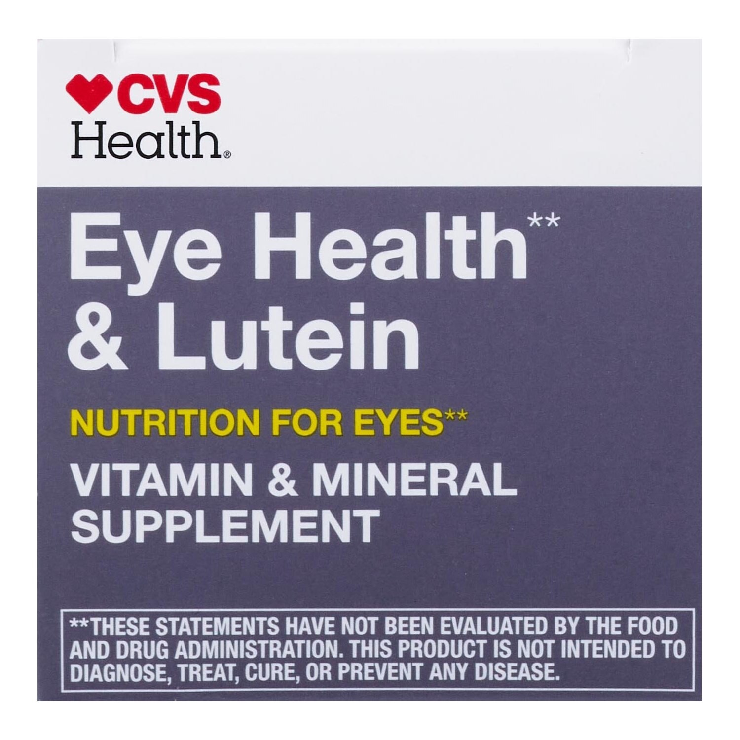 slide 5 of 7, CVS Health Eye Health & Lutein Tablets, 120 Ct, 1 ct