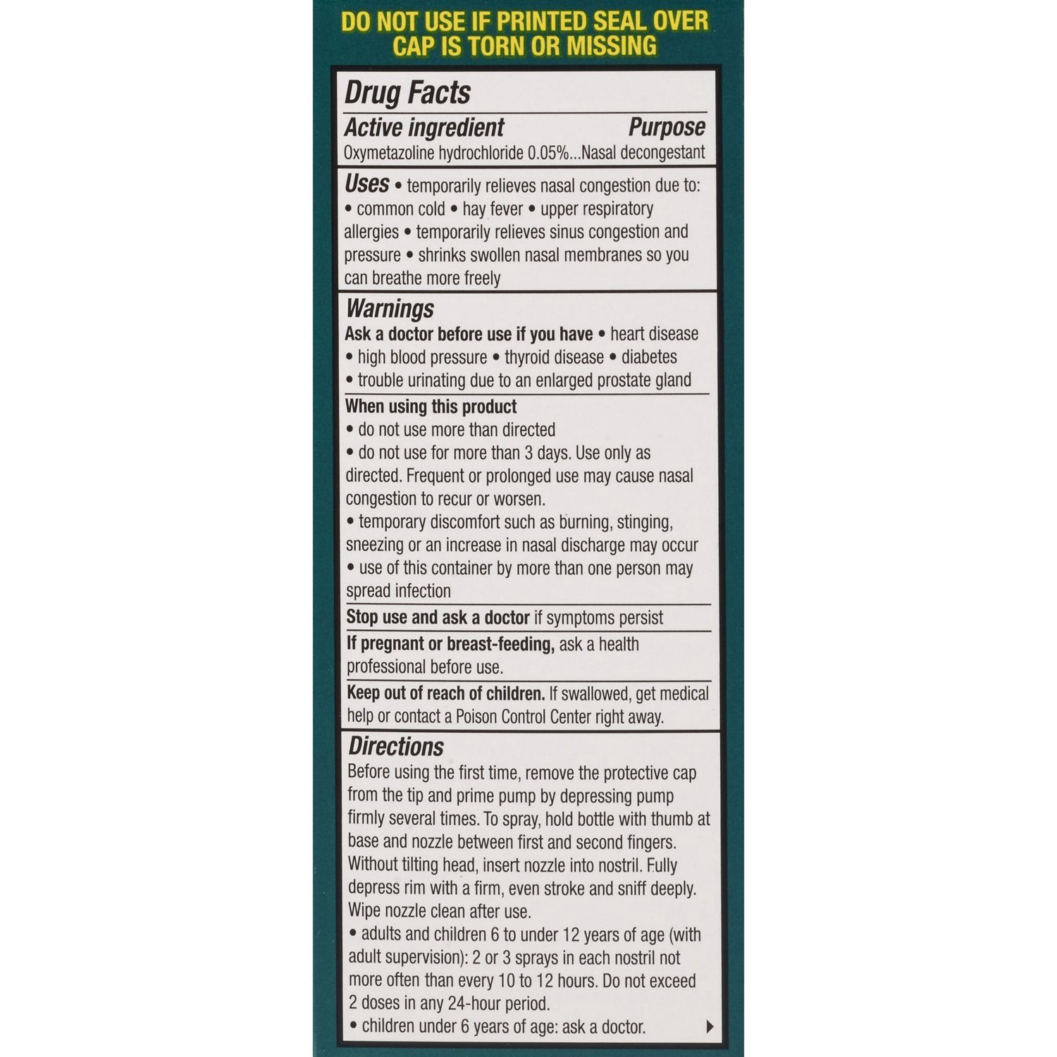 slide 9 of 9, CVS Health 12Hr No Drip Nasal Mix, 0.5 Oz, 1 ct