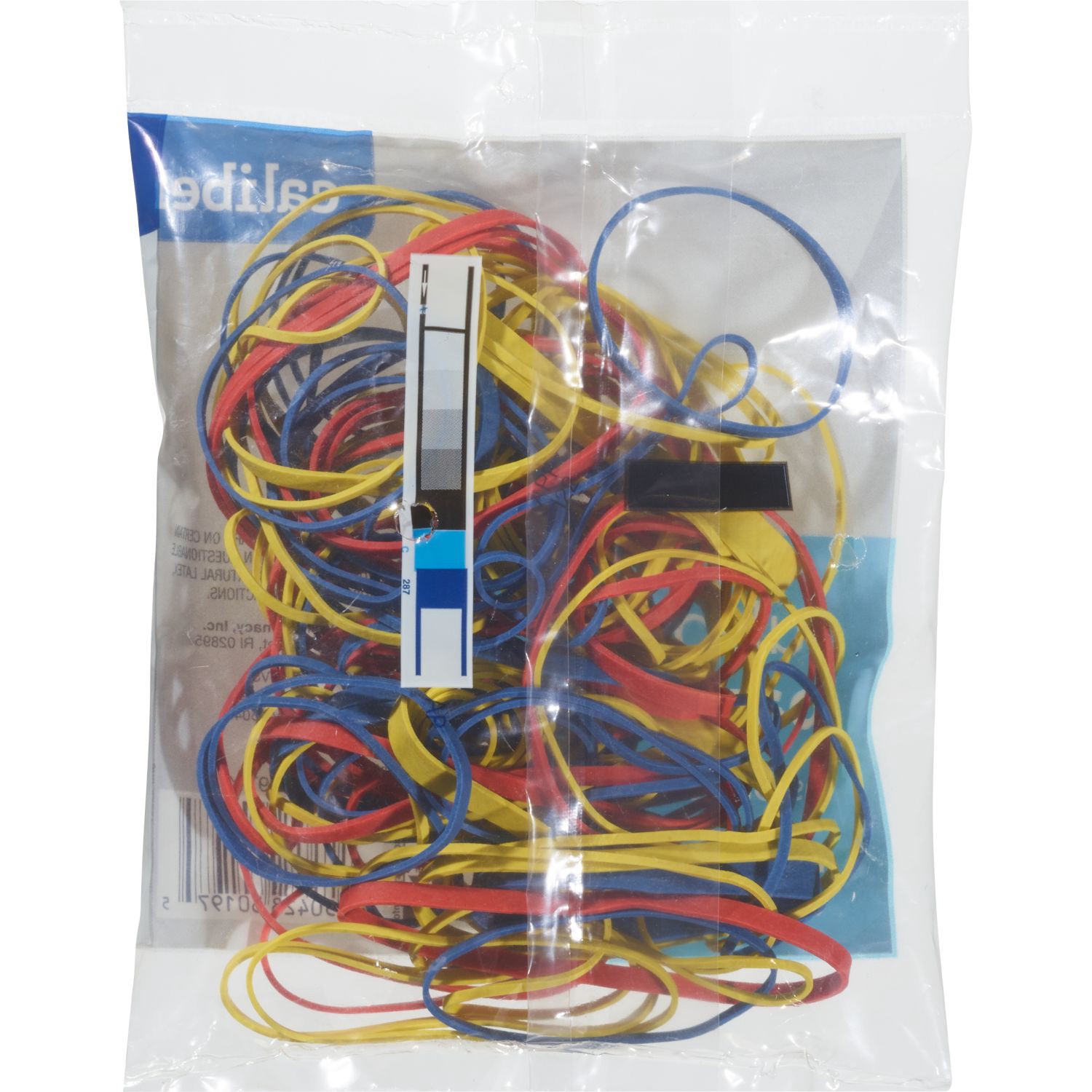 slide 2 of 2, Caliber Rubberband Clr, 1 ct