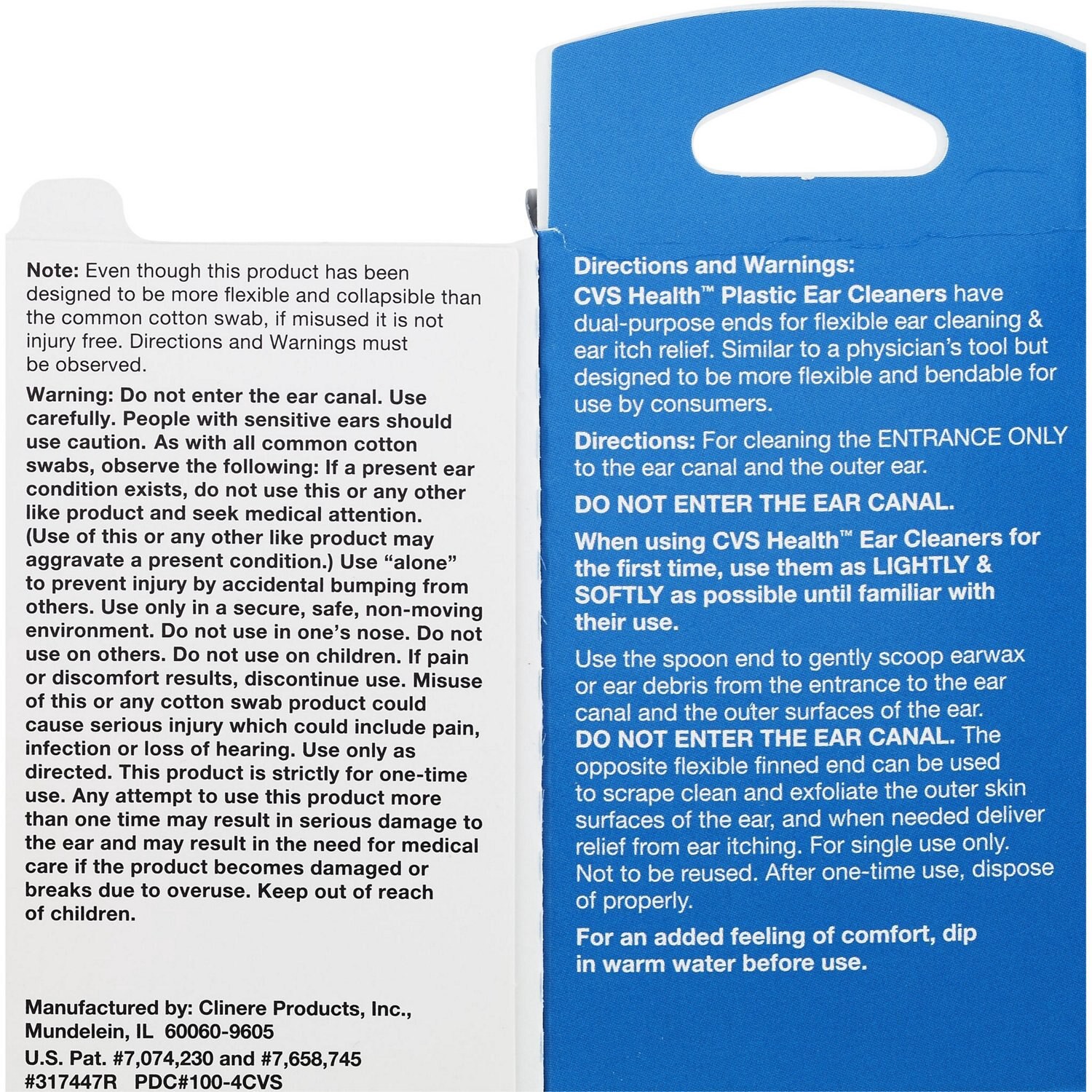 slide 5 of 5, CVS Health Flexible Plastic Ear Cleaners, 10 Ct, 1 ct