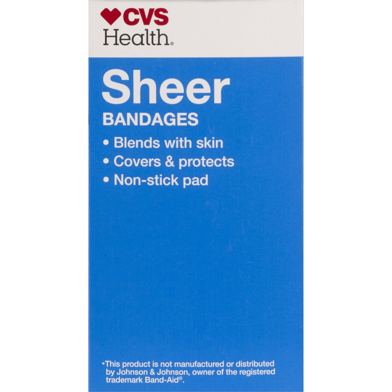 slide 2 of 11, Cvs Health Sheer Bandages, One Size, 100 Ct, 1 ct