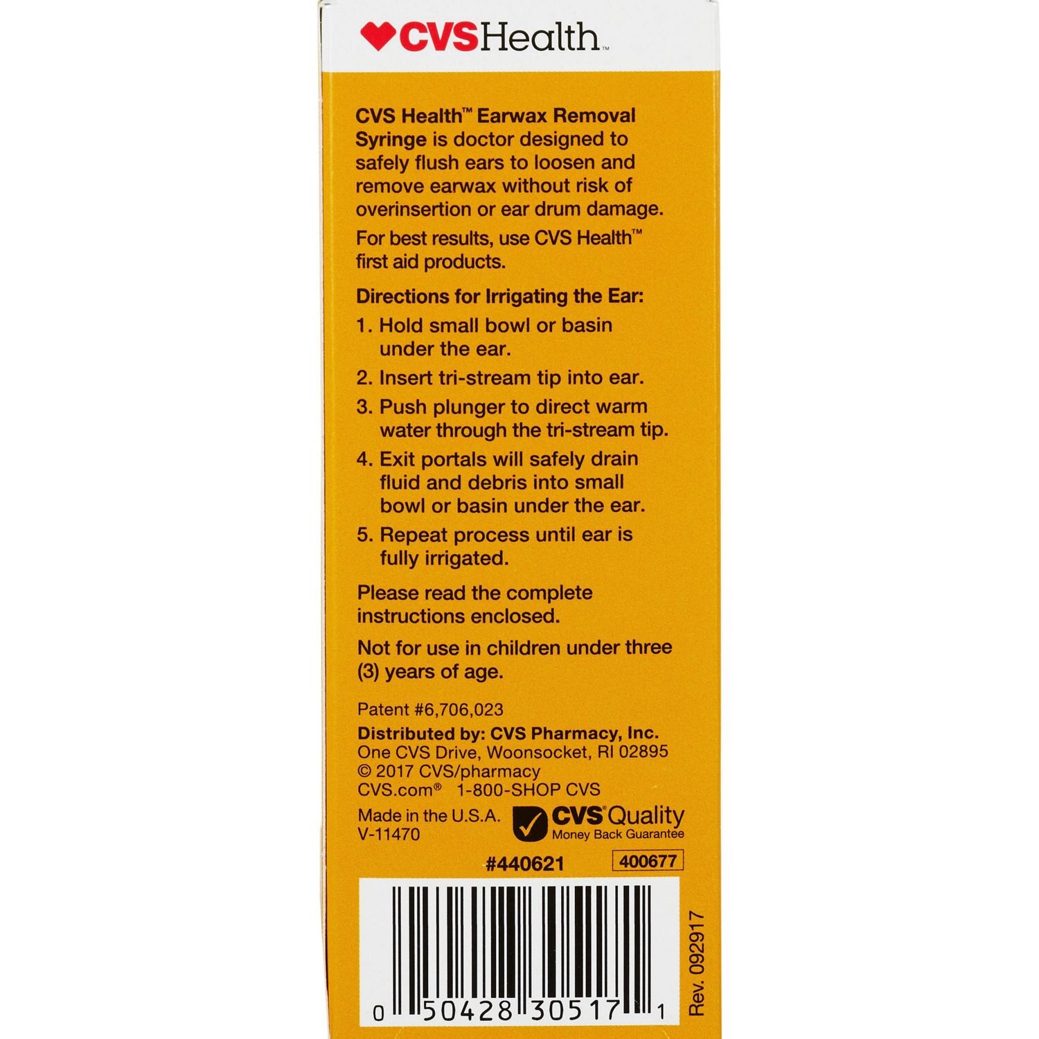 slide 2 of 5, CVS Health Ear Wax Removal Syringe, 1Ct, 1 ct