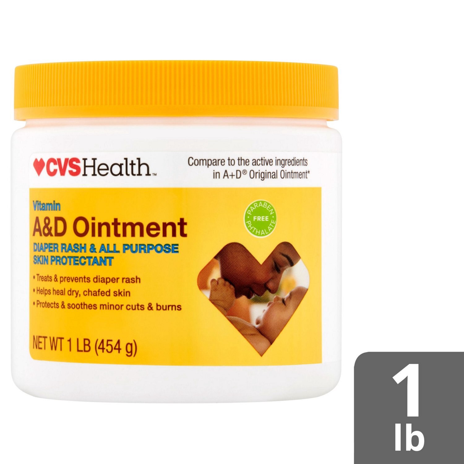 slide 7 of 7, CVS Health Vitamin A&D Ointment, 1 Lb, 1 ct