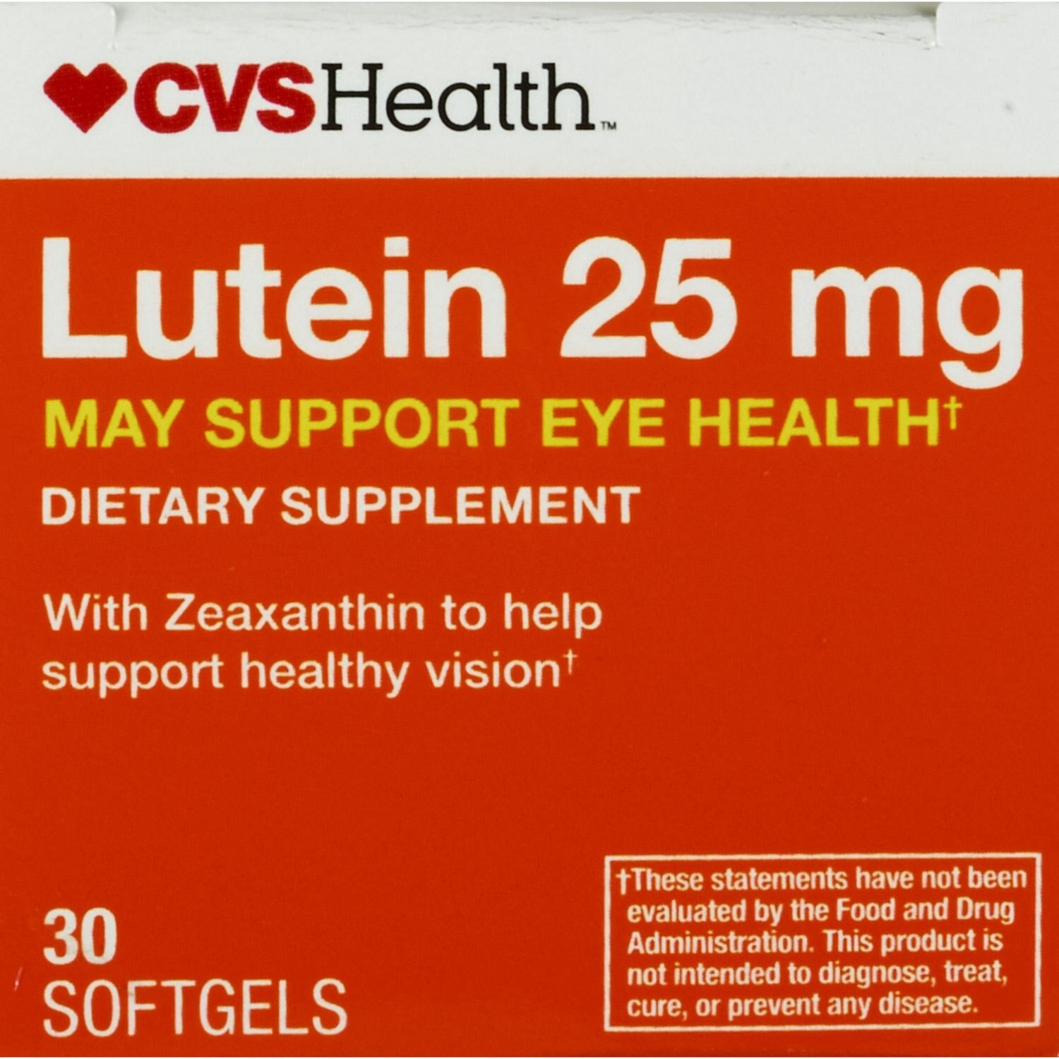 slide 5 of 7, CVS Health Lutein Softgels, 30 Ct, 1 ct