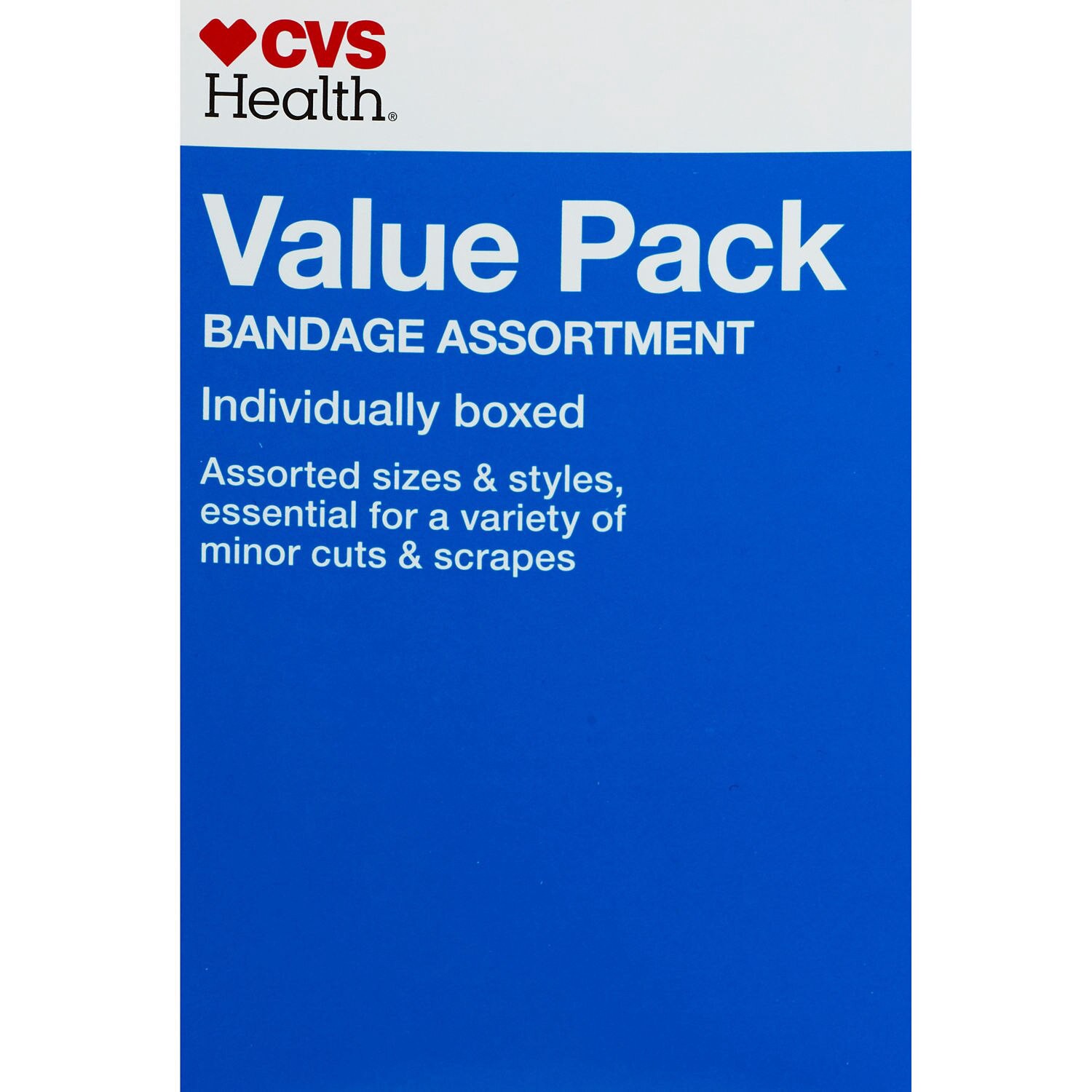 slide 2 of 7, CVS Health Bandage Assortment, Value Pack, 200 Ct, 1 ct