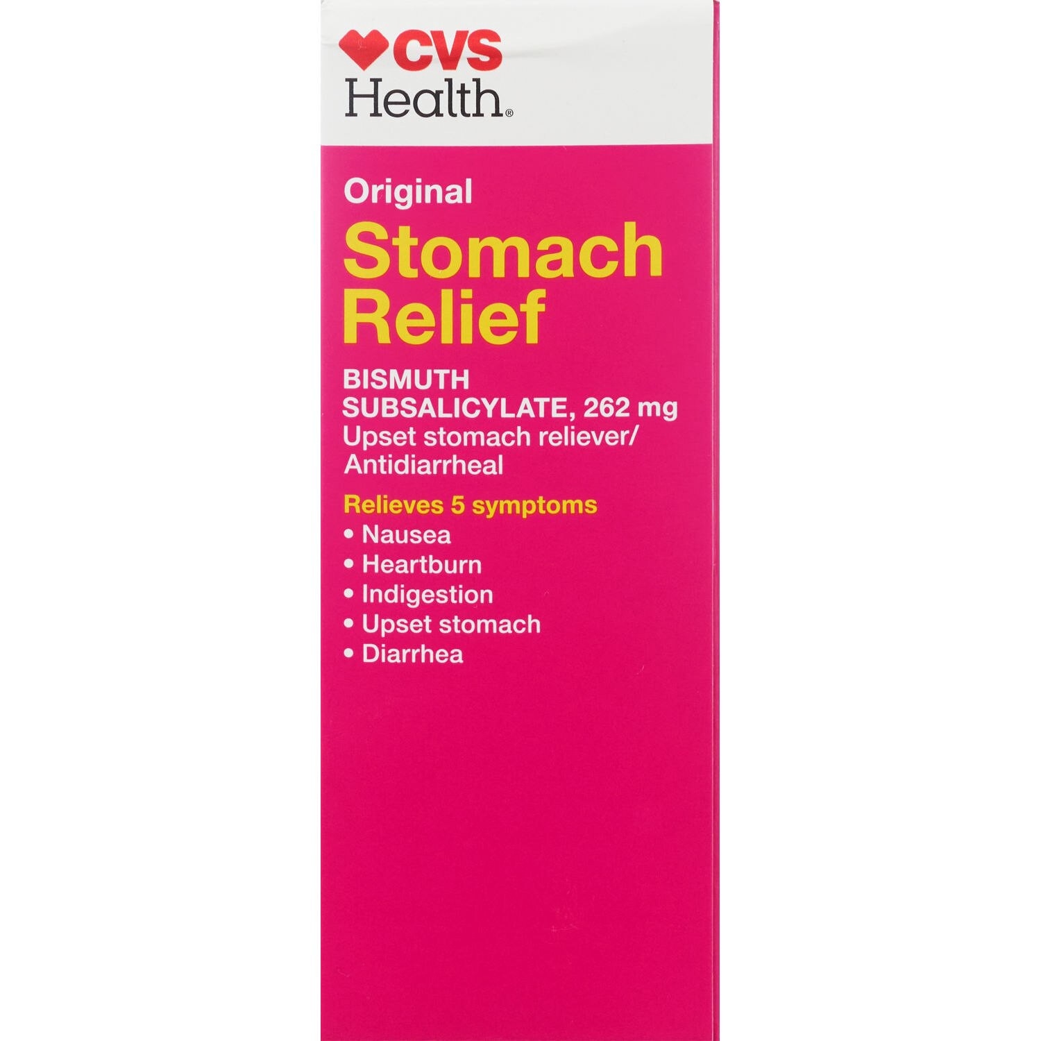 slide 2 of 4, CVS Health Stomach Relief Chewable Tablets, Original, 48 Ct, 1 ct