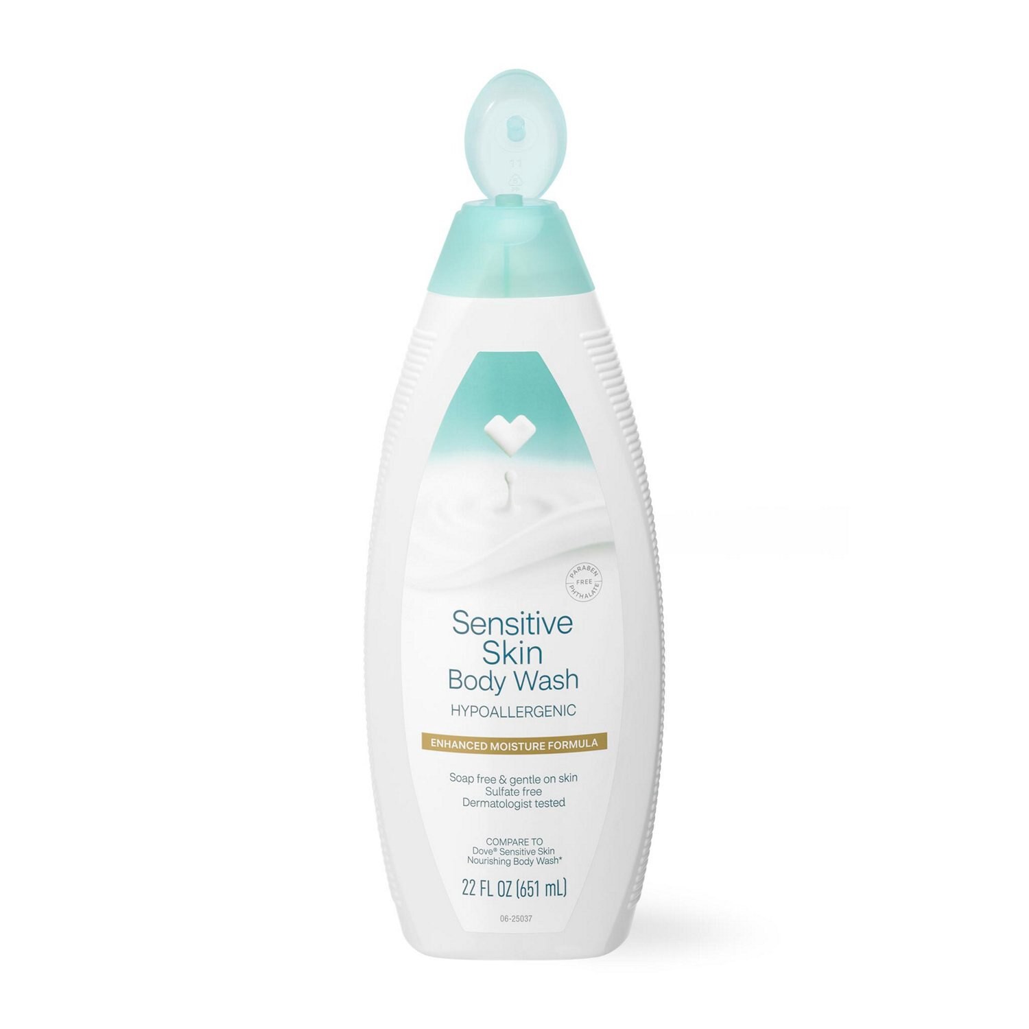 slide 3 of 3, CVS Beauty Sensitive Skin Body Wash, 24 Oz, 1 ct