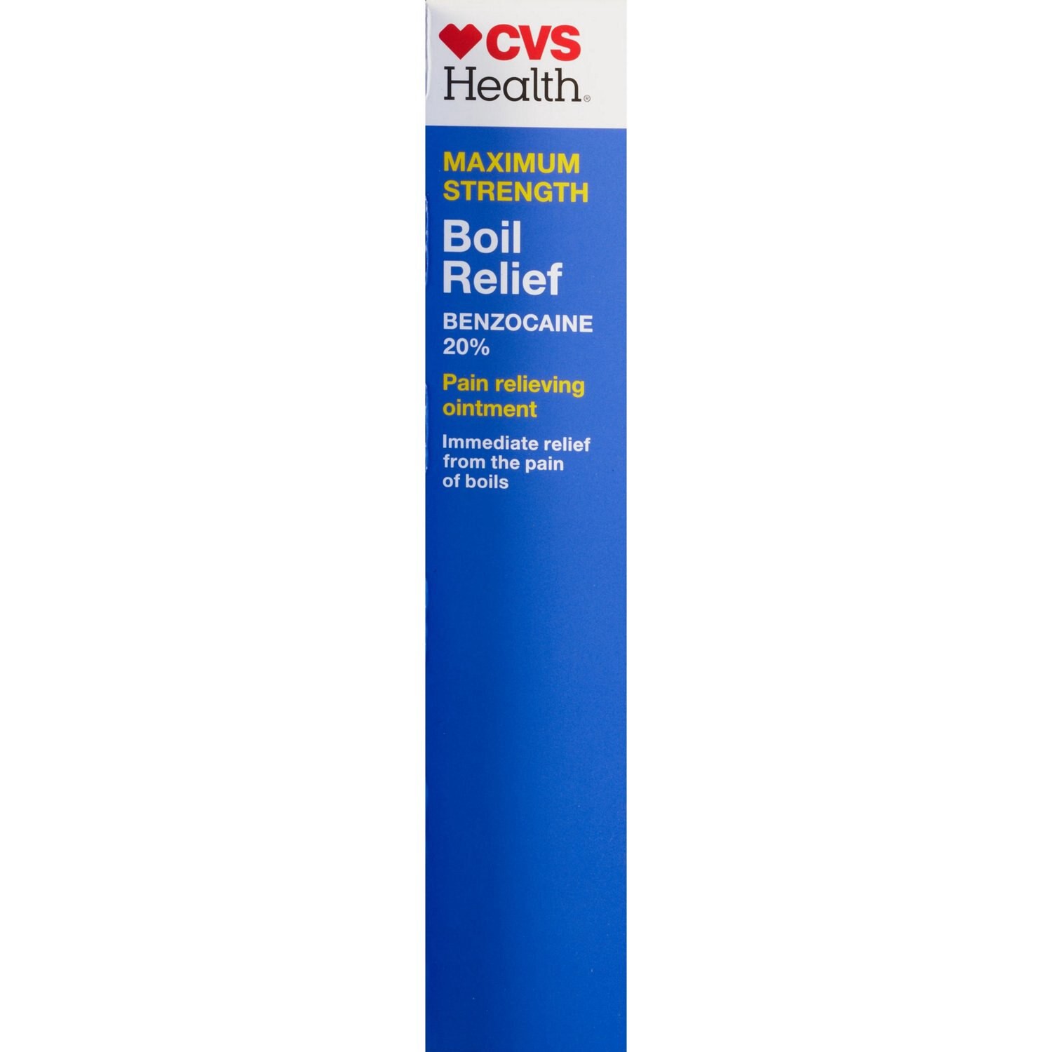 slide 2 of 5, CVS Health Maximum Strength Boil Relief Ointment, 1 Oz, 1 ct