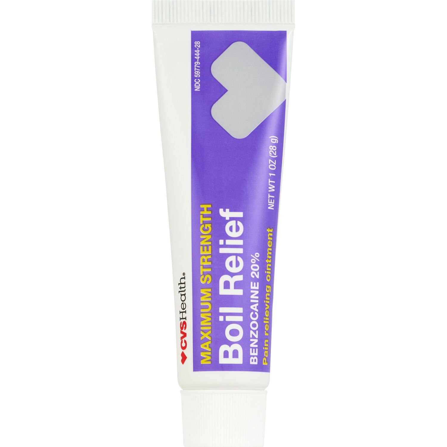 slide 3 of 5, CVS Health Maximum Strength Boil Relief Ointment, 1 Oz, 1 ct