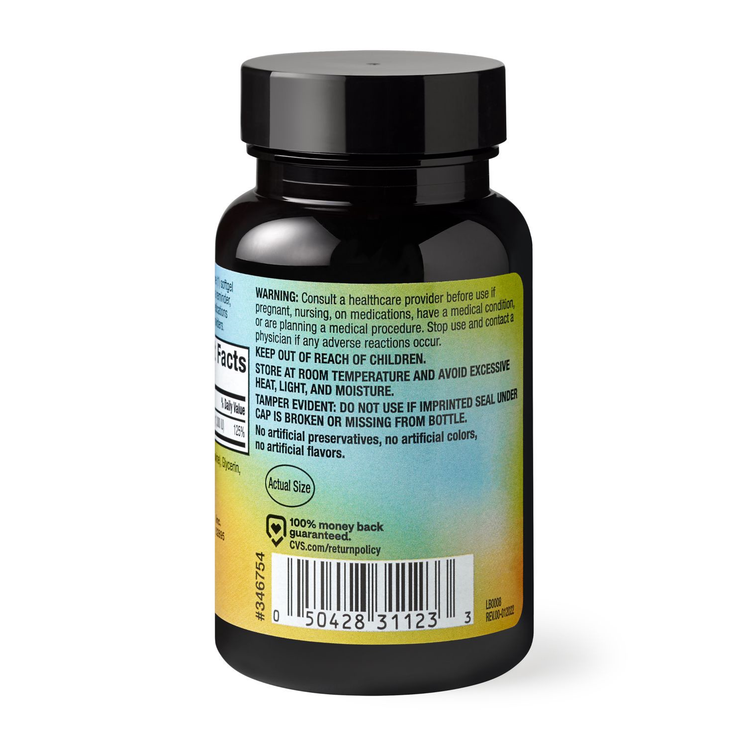 slide 2 of 4, CVS Health Vitamin D3 1000Iu Softgels, 100 Ct, 100 ct