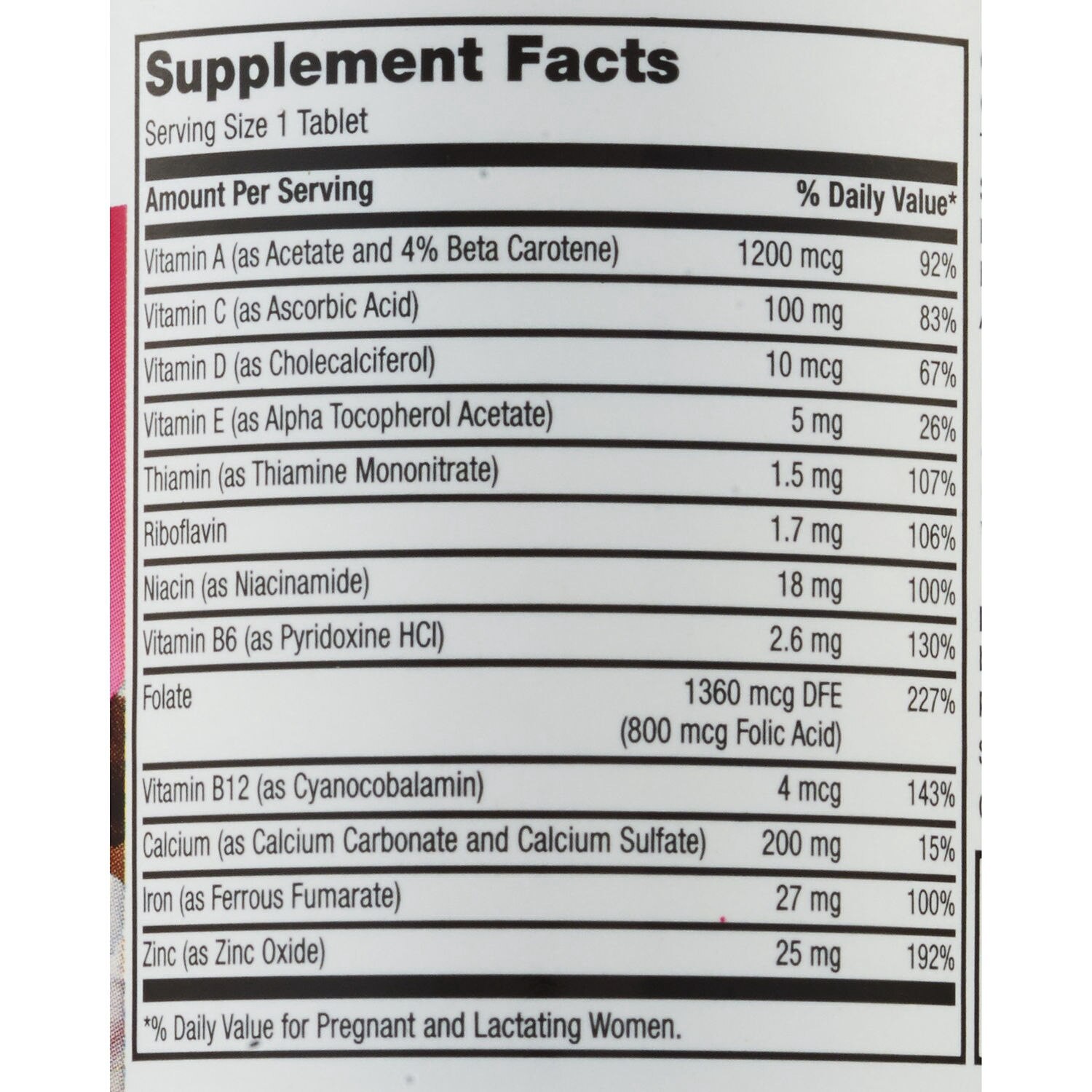slide 5 of 5, CVS Health Prenatal Vitamin Tablets, 100 Ct, 1 ct