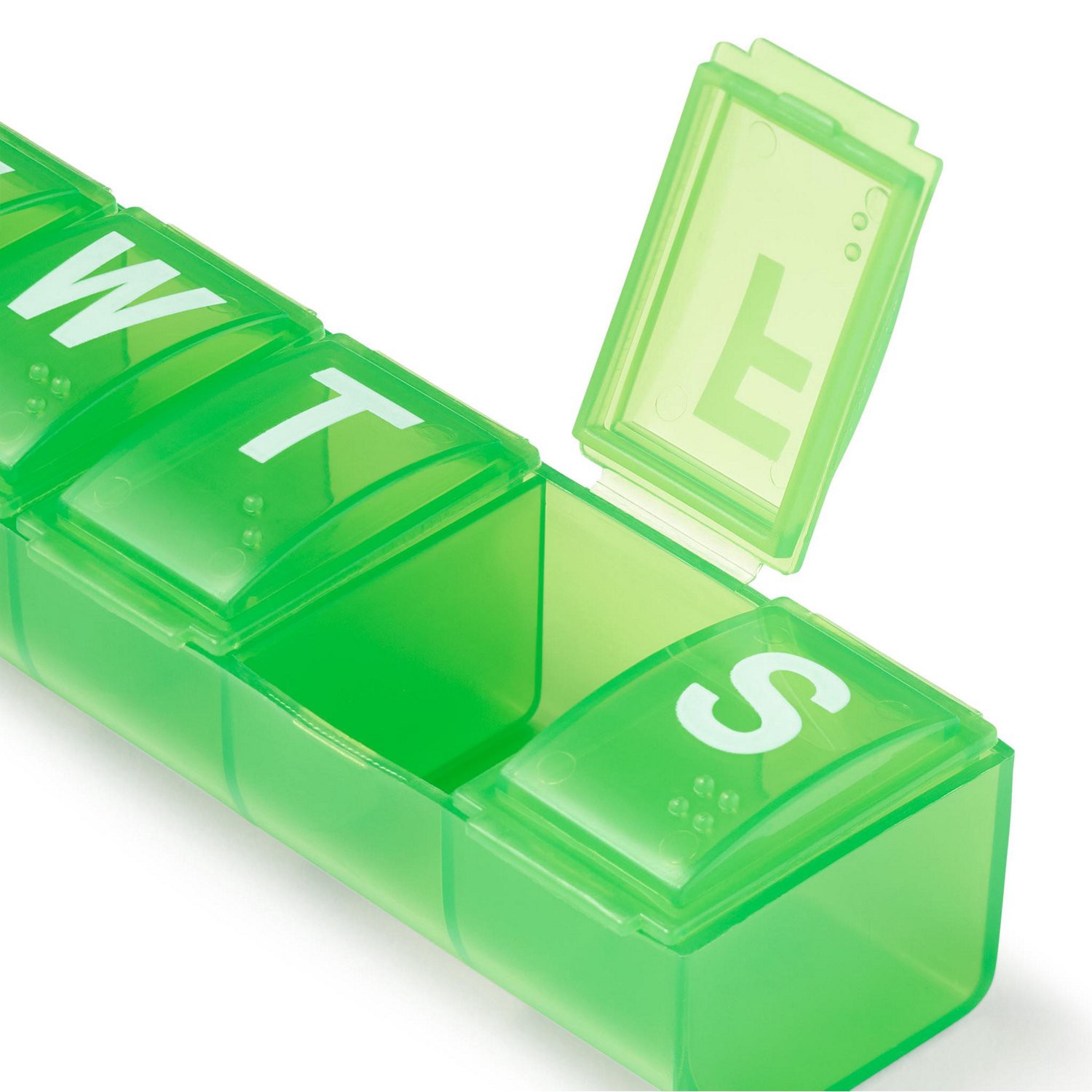 slide 2 of 5, Cvs Health Weekly Pill Planner, Large, Assorted Colors, 1 ct