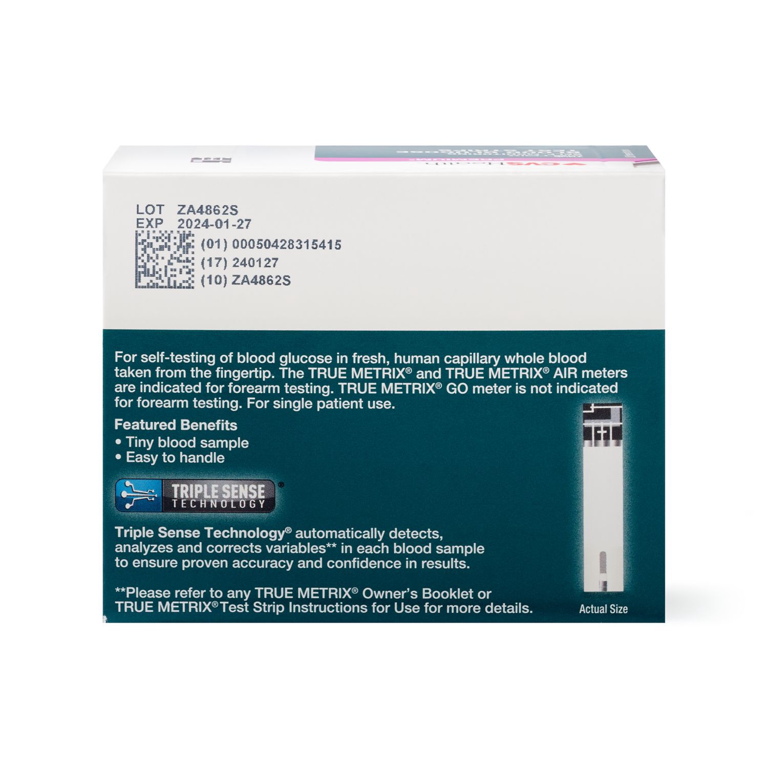slide 2 of 11, Cvs Health True Metrix Self Monitoring Blood Glucose Test Strips, 100 Ct, 1 ct