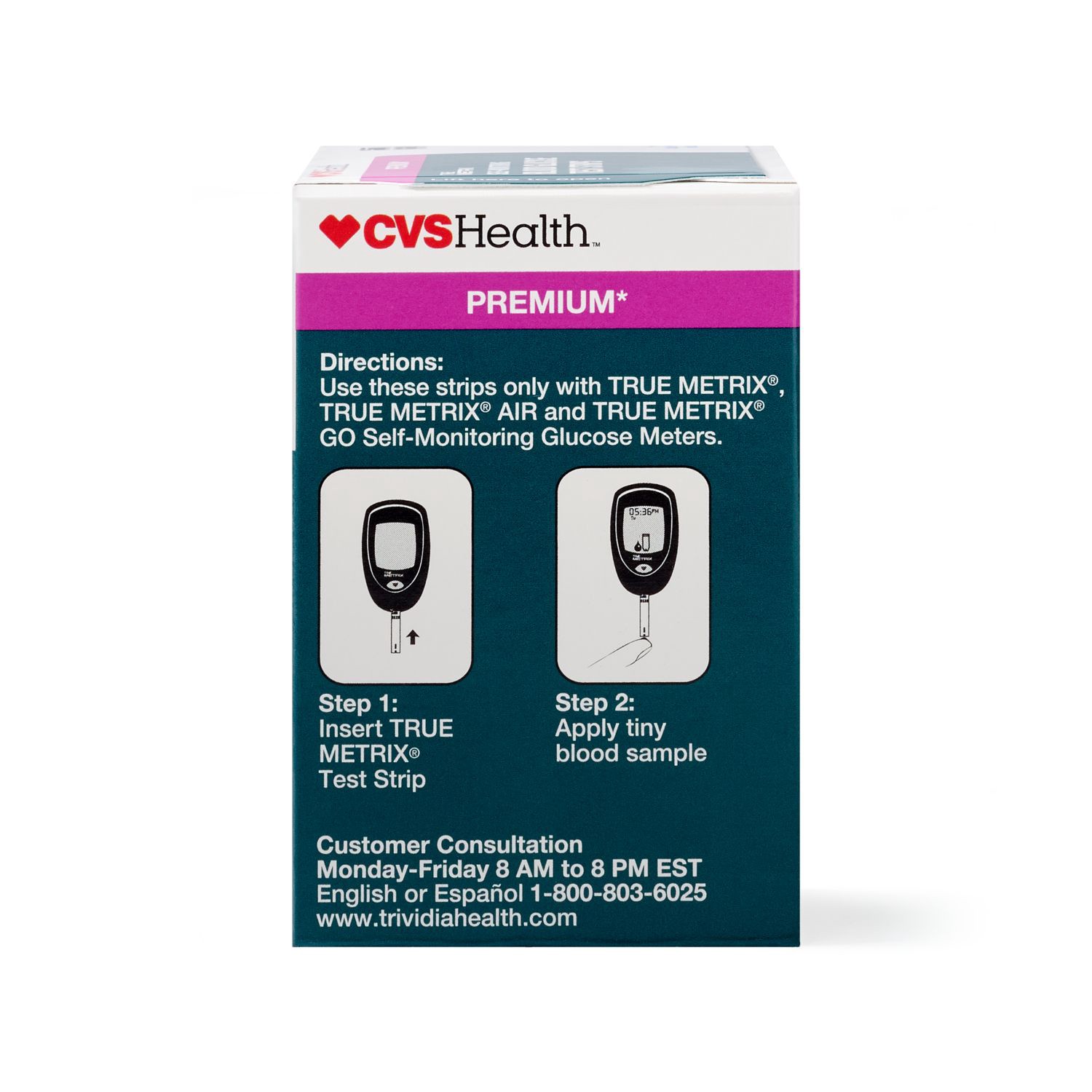 slide 4 of 11, Cvs Health True Metrix Self Monitoring Blood Glucose Test Strips, 100 Ct, 1 ct