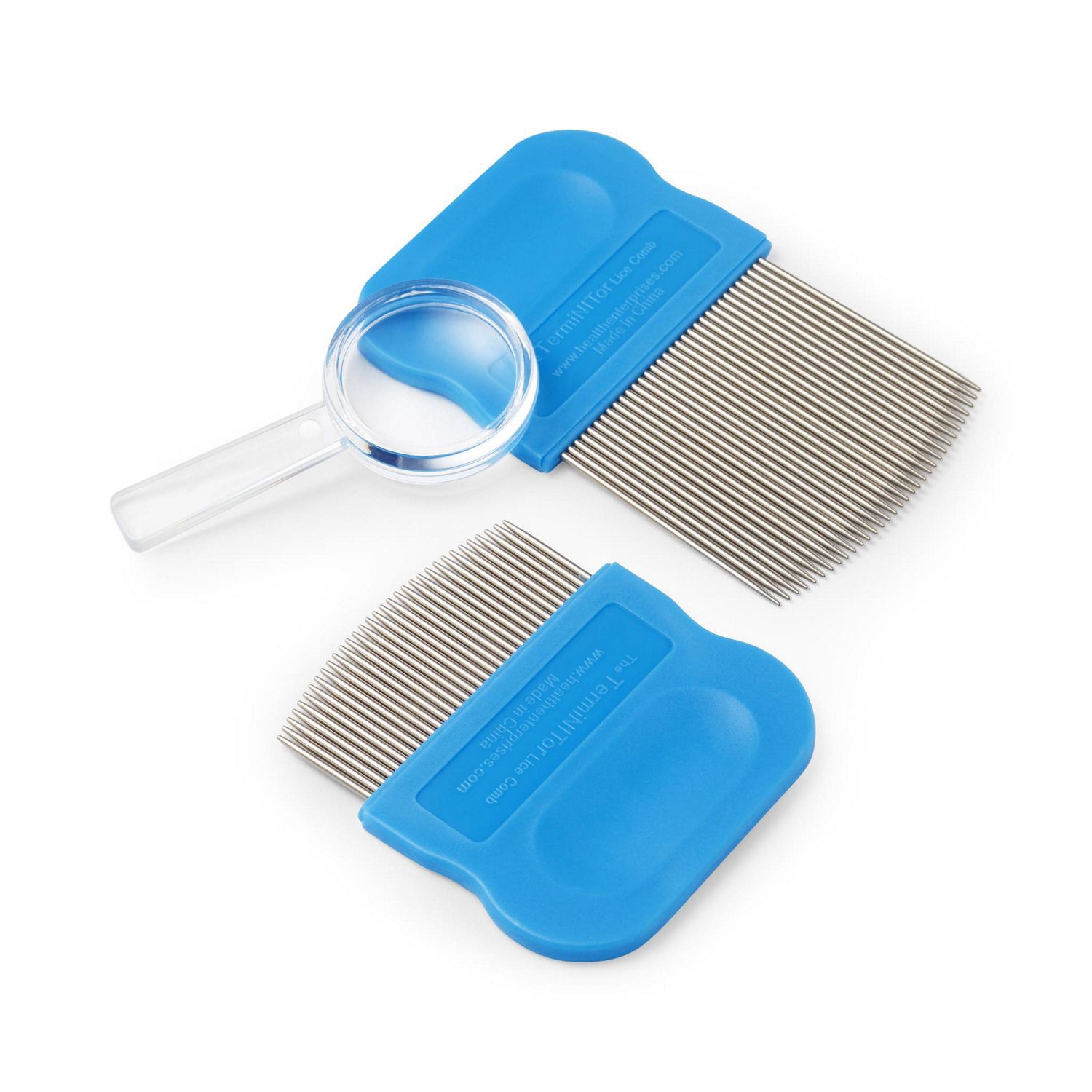 slide 3 of 5, CVS Health Lice Removal Combs And Magnifying Glass, 1 ct