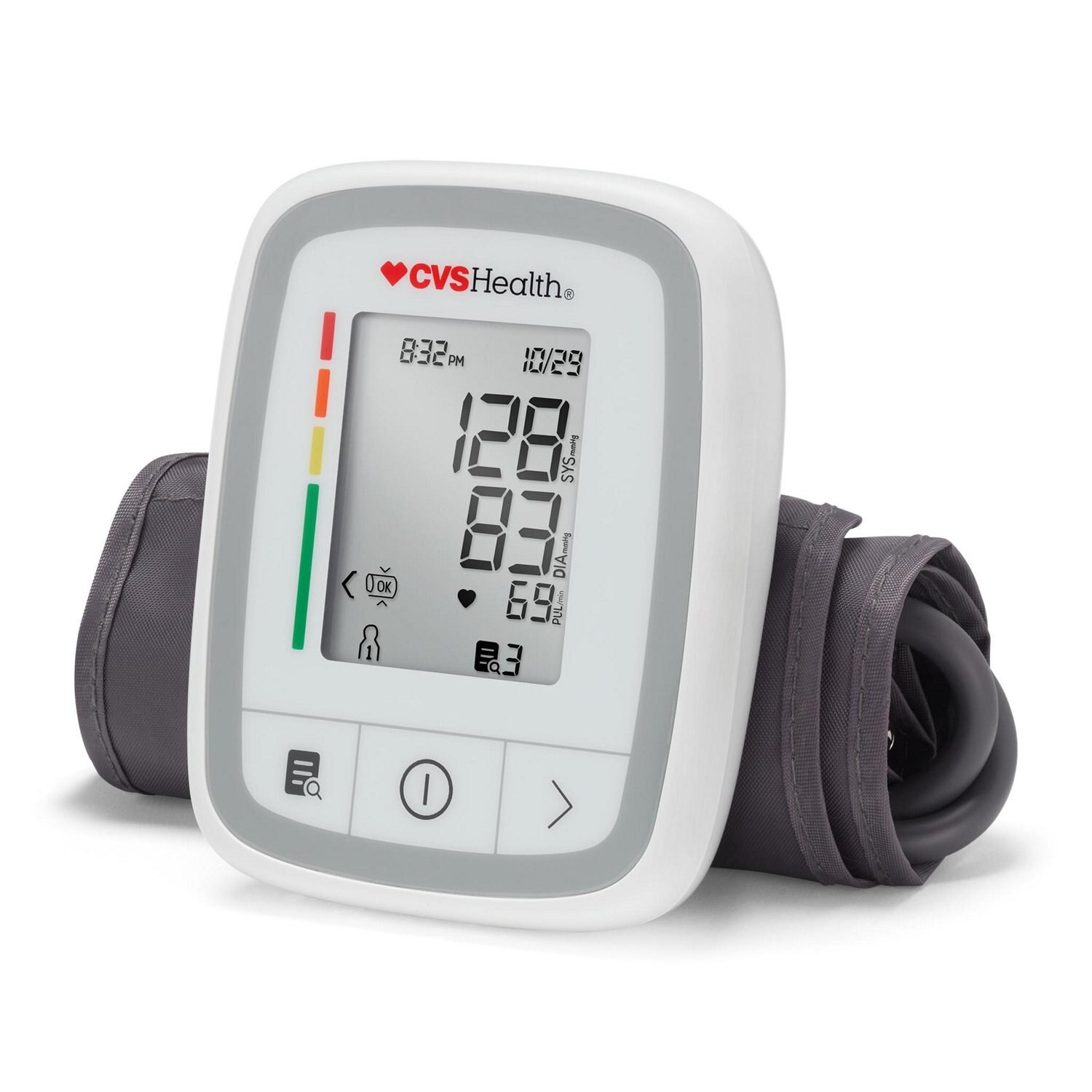 slide 2 of 6, Cvs Health Upper Arm 400 Series Blood Pressure Monitor, 1 ct
