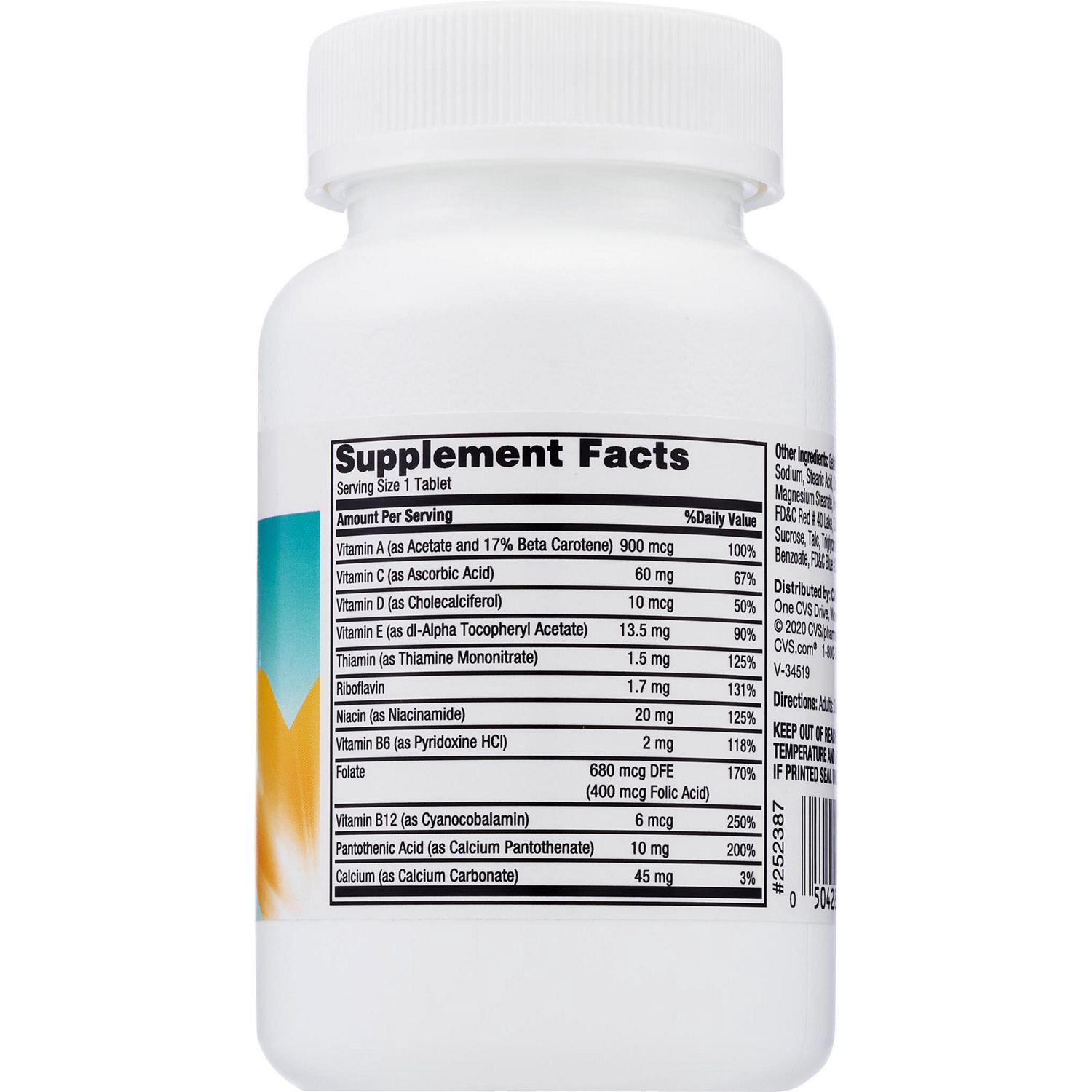 slide 2 of 3, CVS Health Essential Multivitamin Tablets, 365 Ct, 1 ct