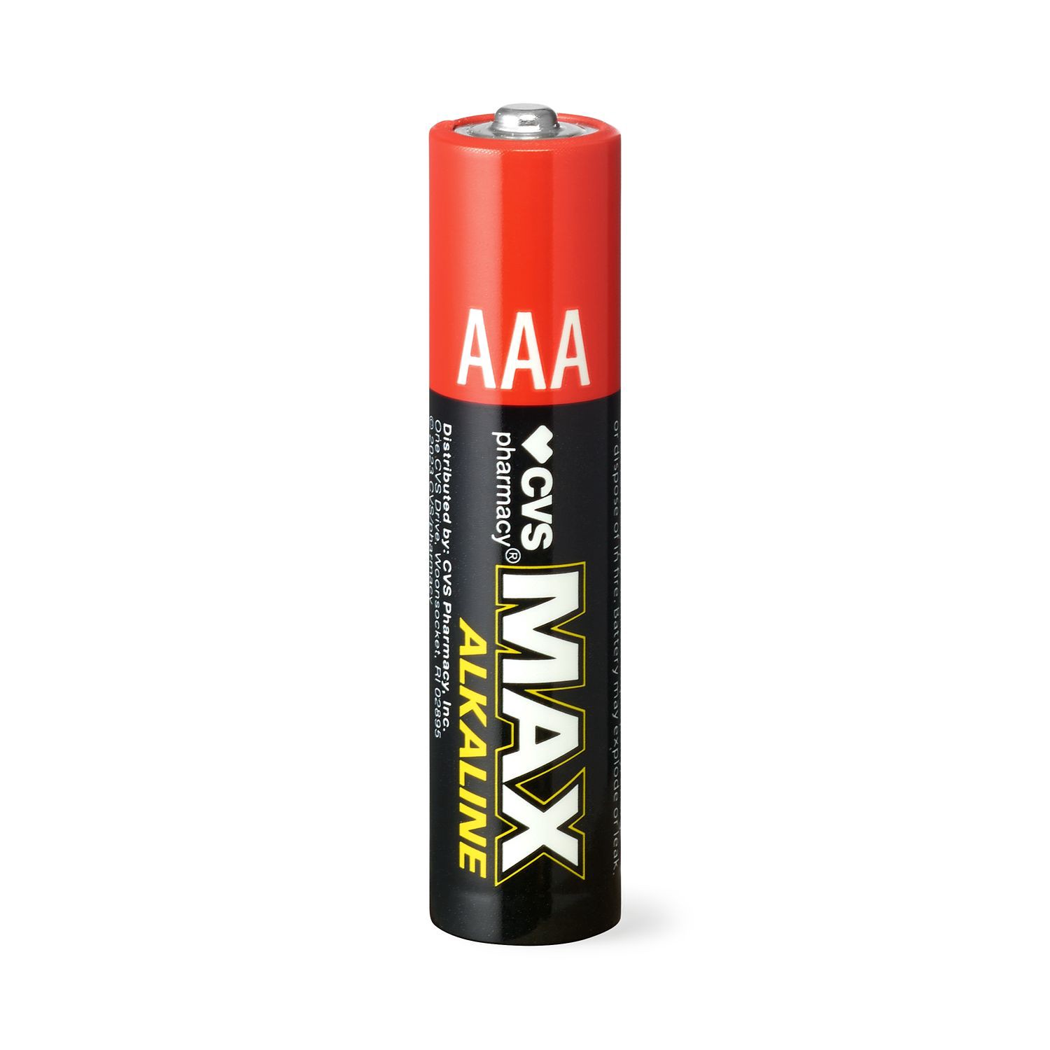 slide 2 of 3, CVS Health Cvs Max Alkaline Batteries, Aaa, 1.5 Volt, 6 Ct, 1 ct