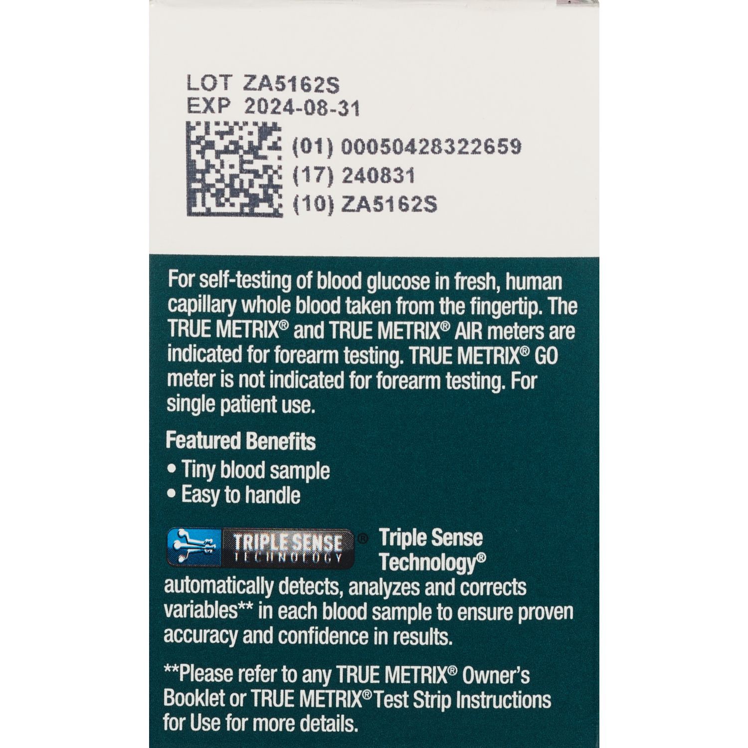 slide 2 of 11, CVS Health True Metrix Self Monitoring Blood Glucose Test Strips, 50 Ct, 1 ct